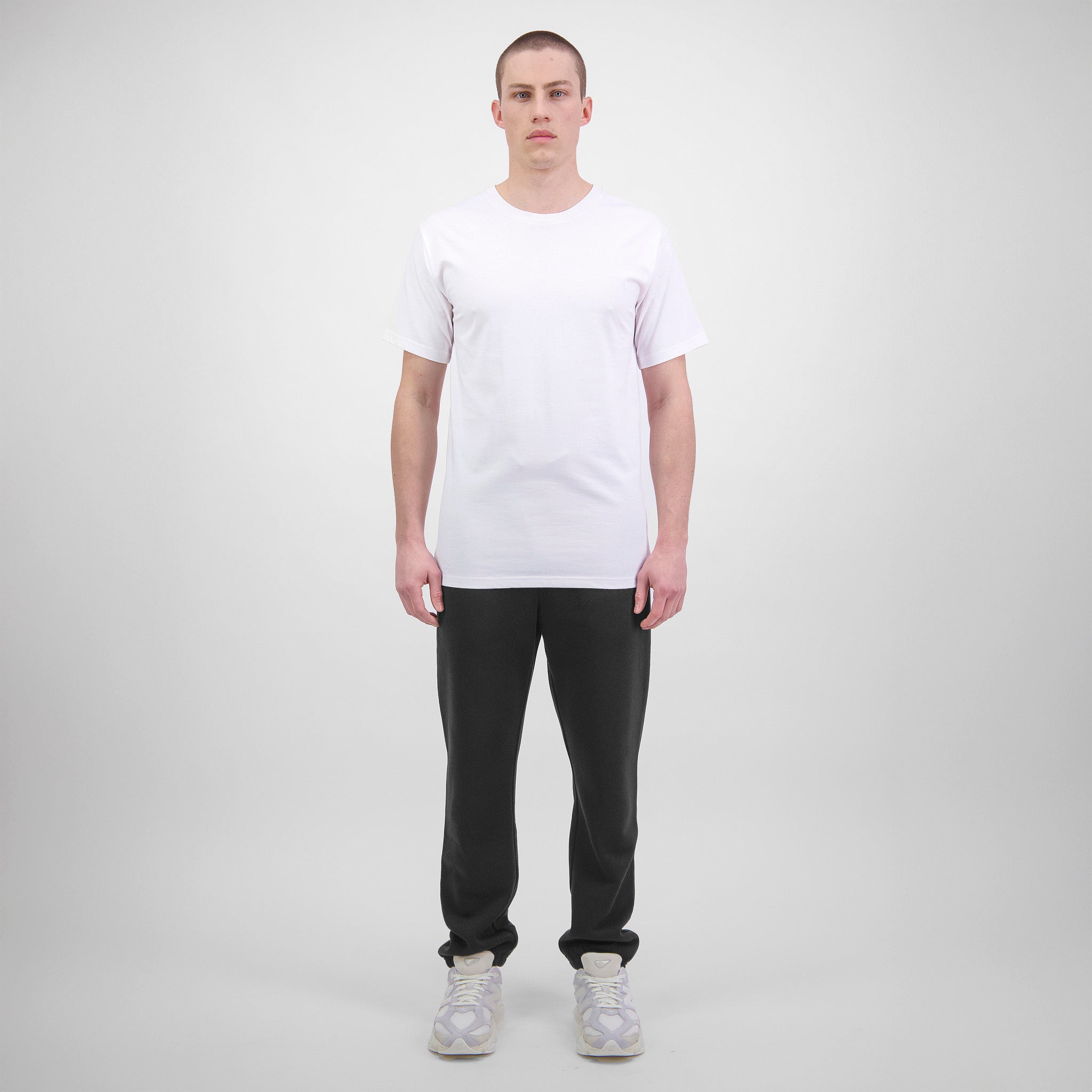 Black Mens Basis Track Pant