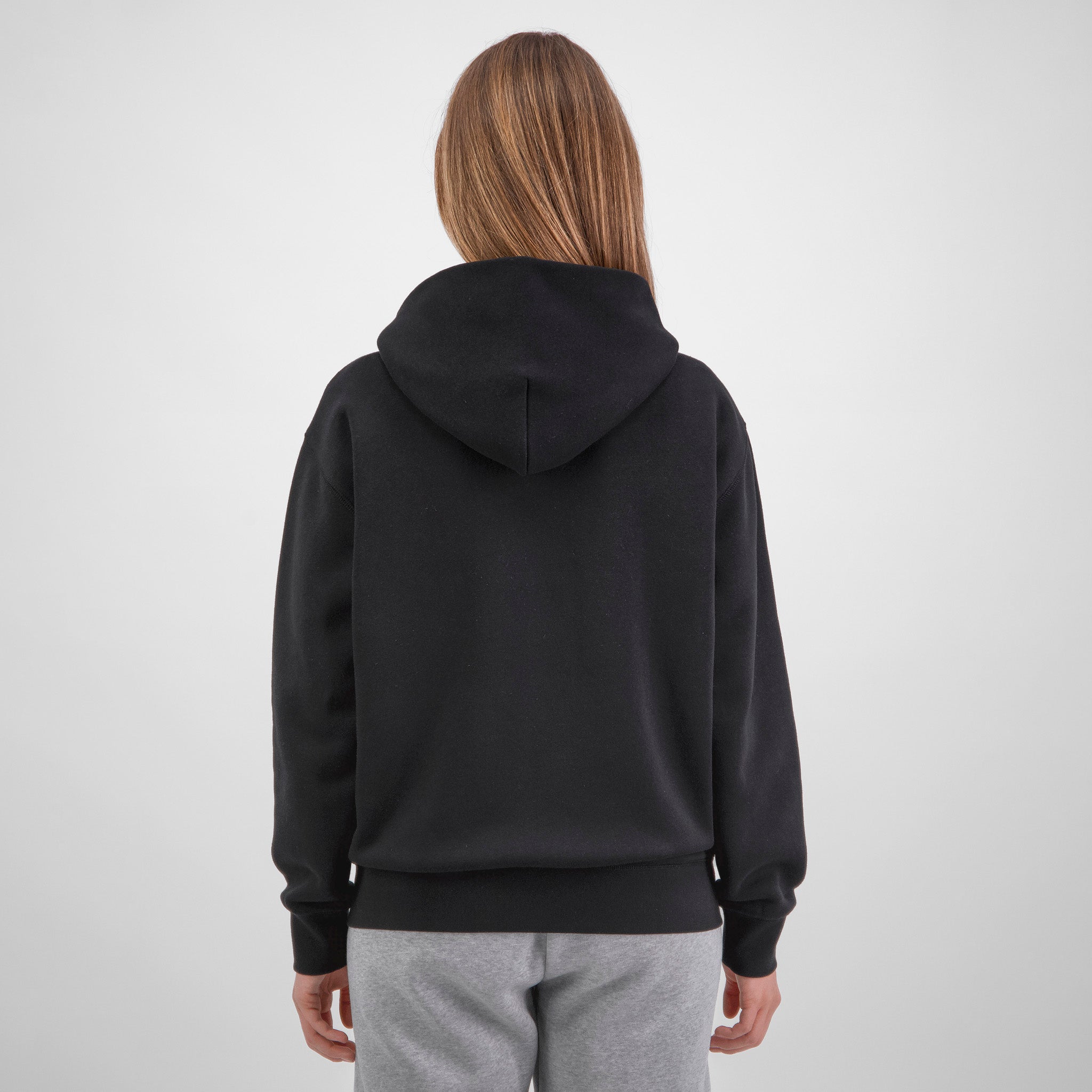 Black Womens Everyday Zip Hoodie