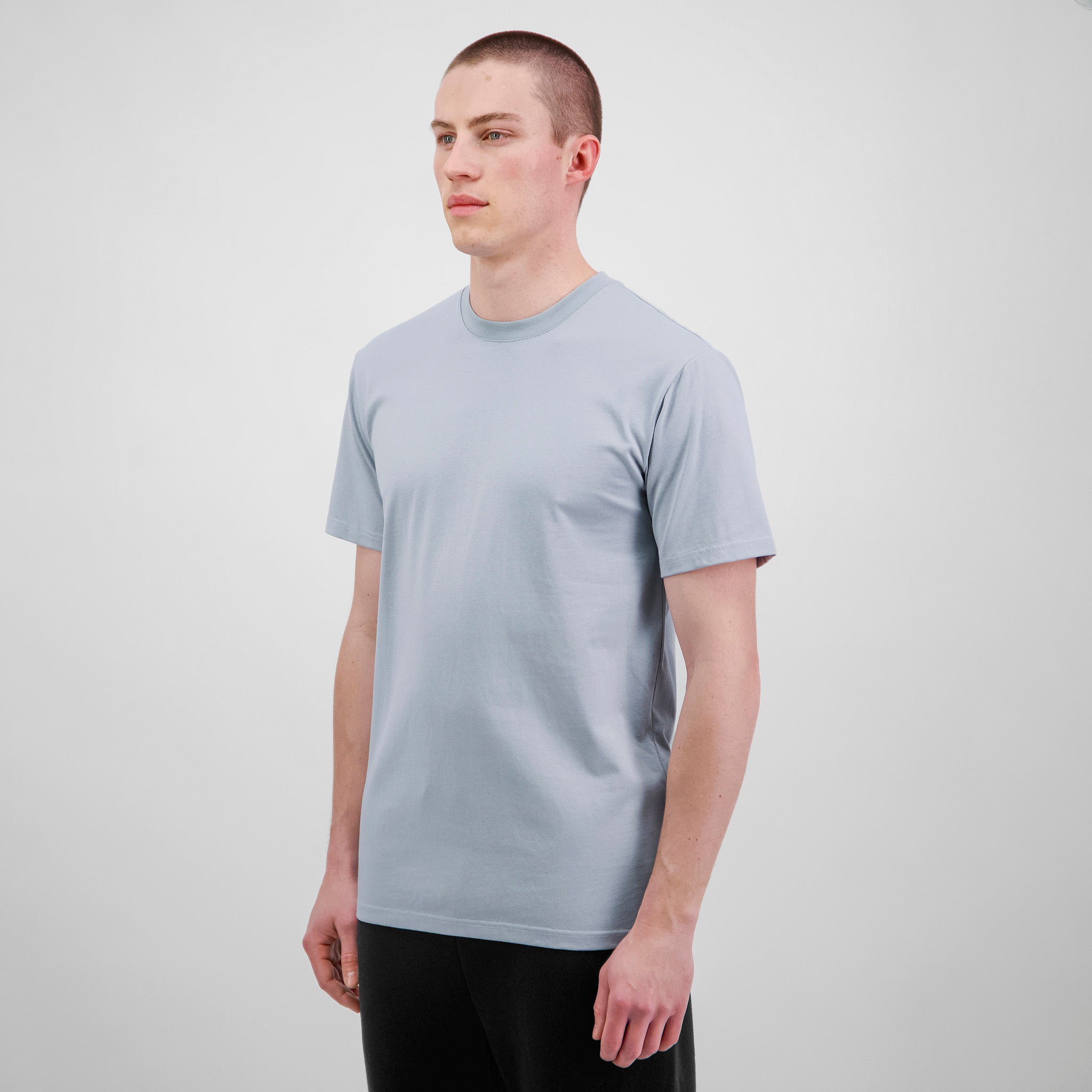 Dusty Blue Mens Everyday Short Sleeve Tee