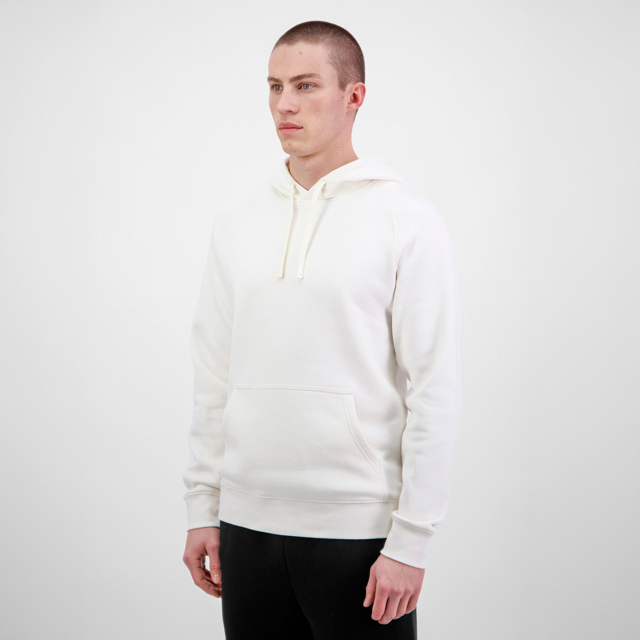 Ecru Mens Basis Hoodie