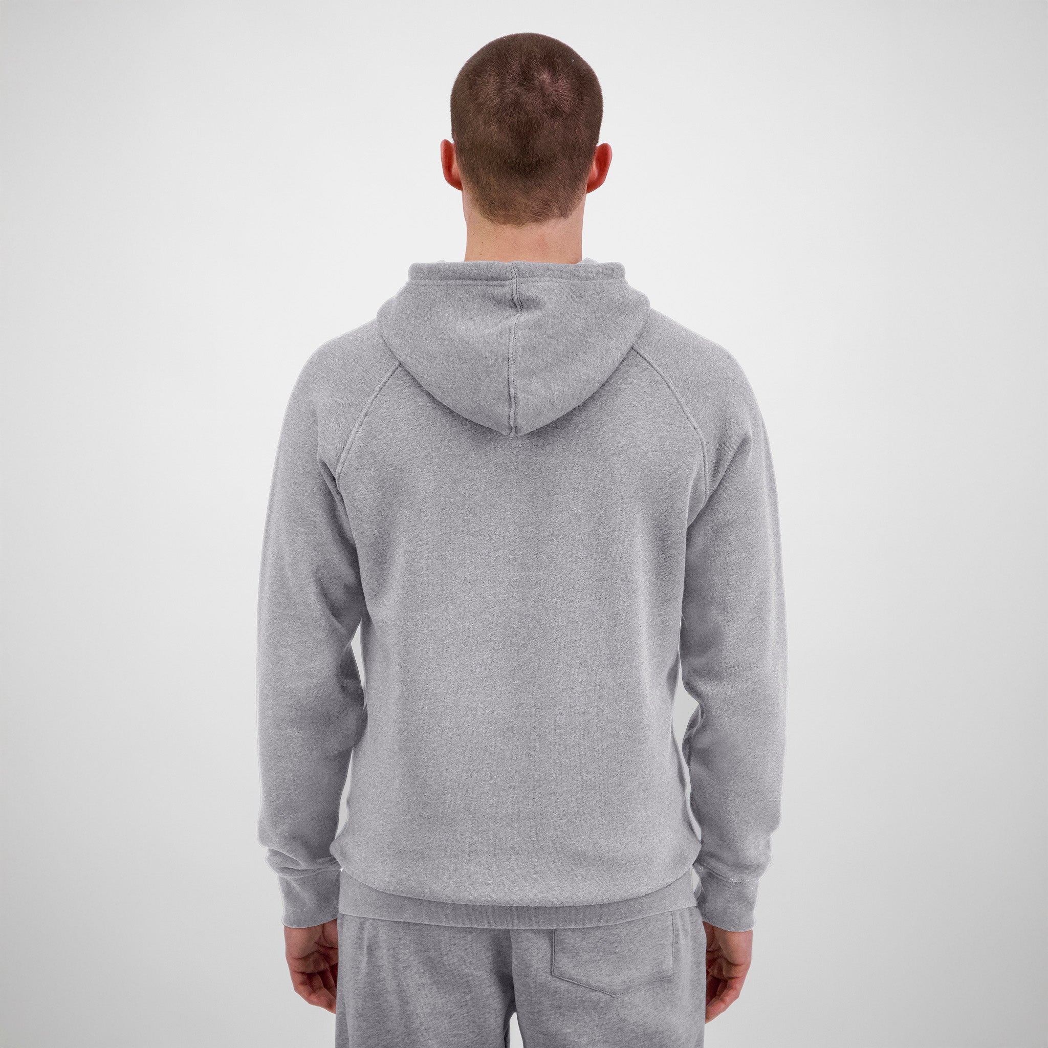 Grey Marle Mens Basis Hoodie