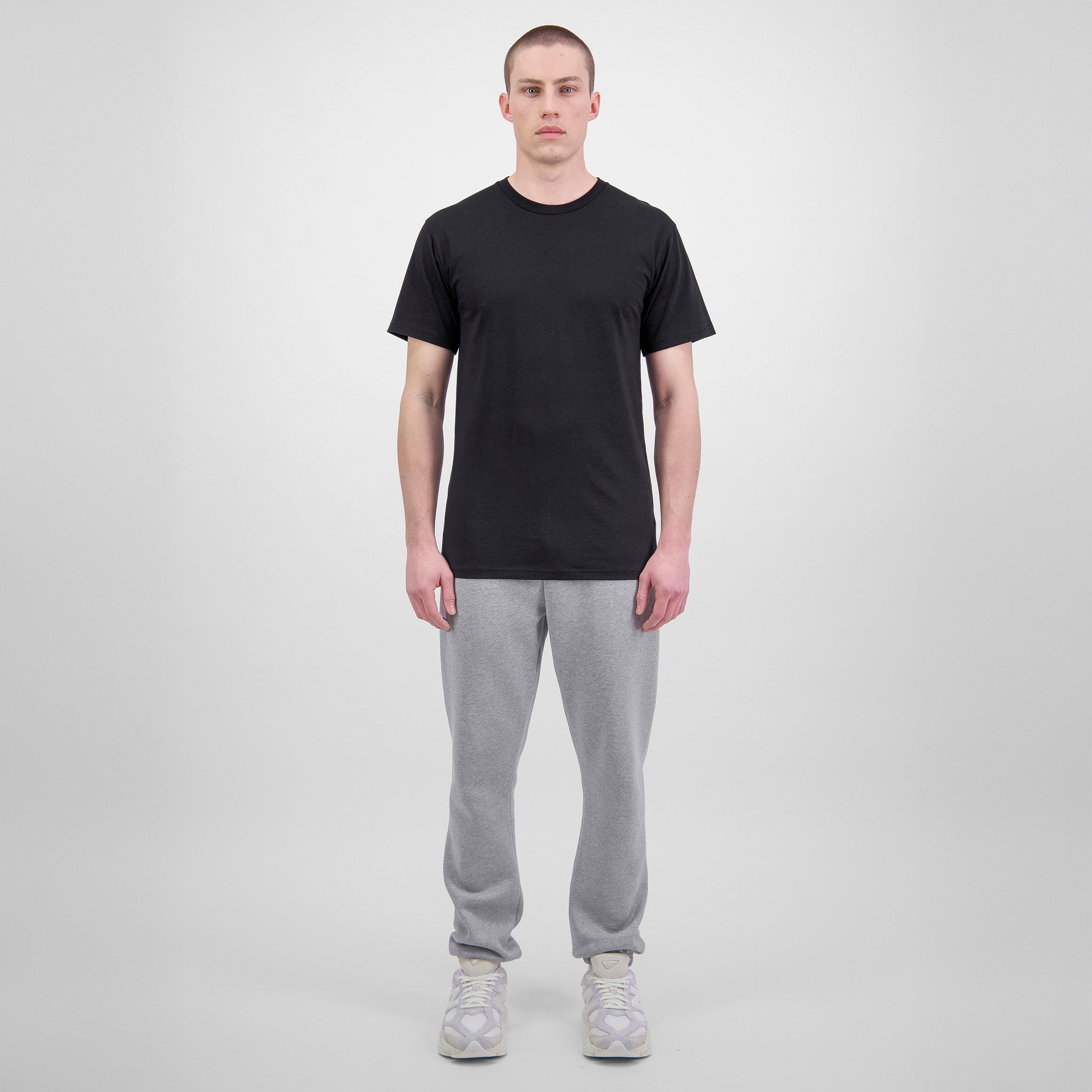 Grey Marle Mens Basis Track Pant