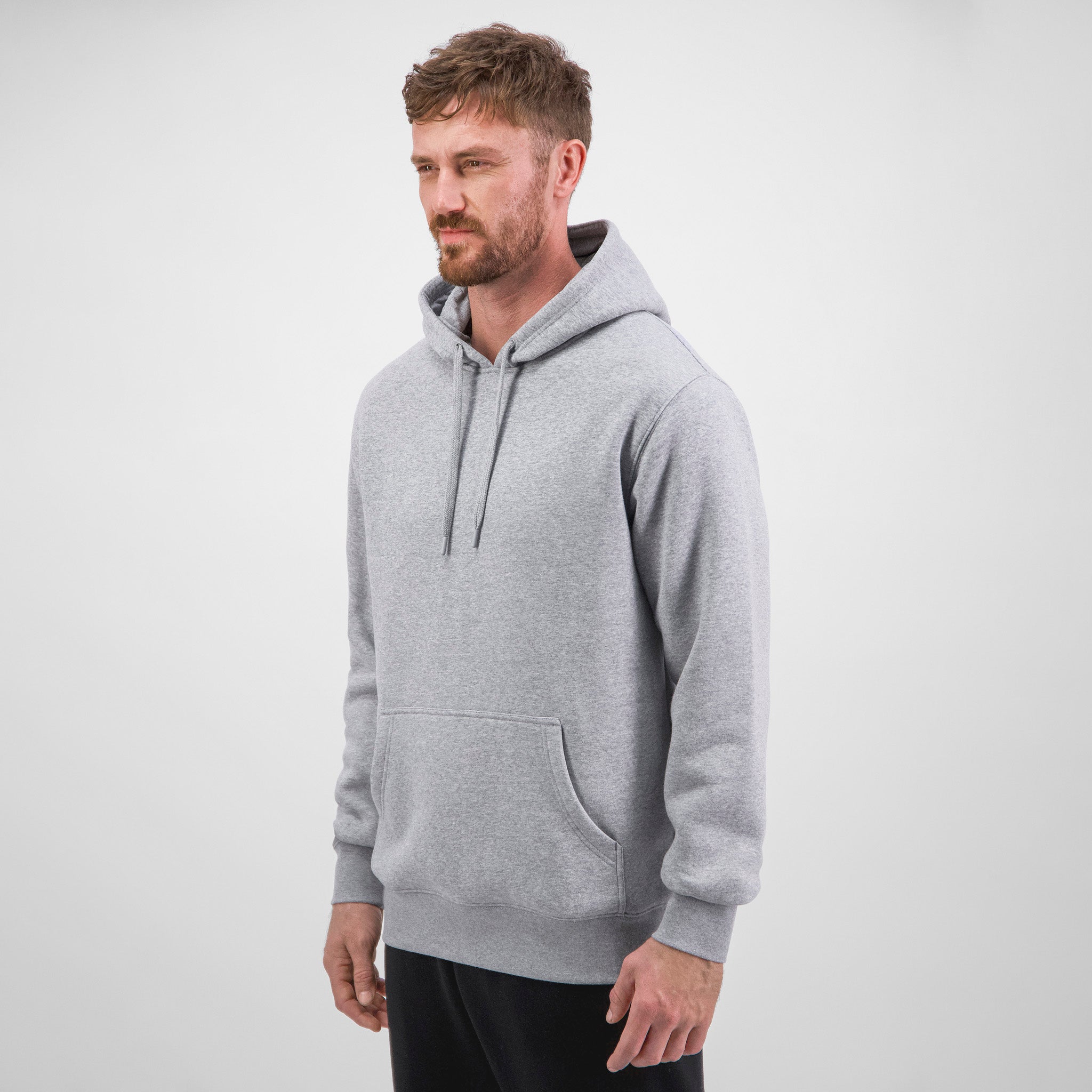 Grey Marle Mens Everyday Hoodie