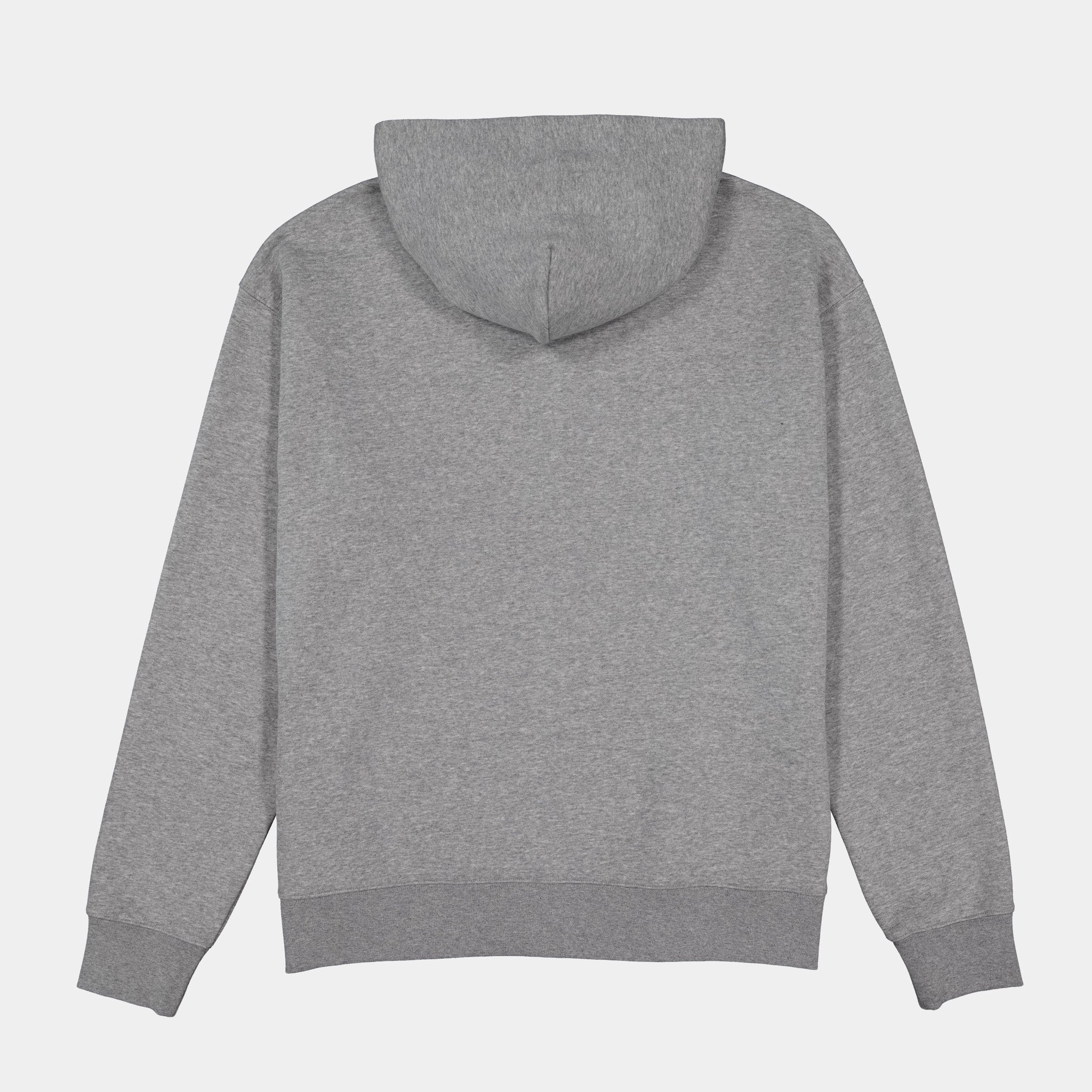 Grey Marle Mens Everyday Zip Hoodie