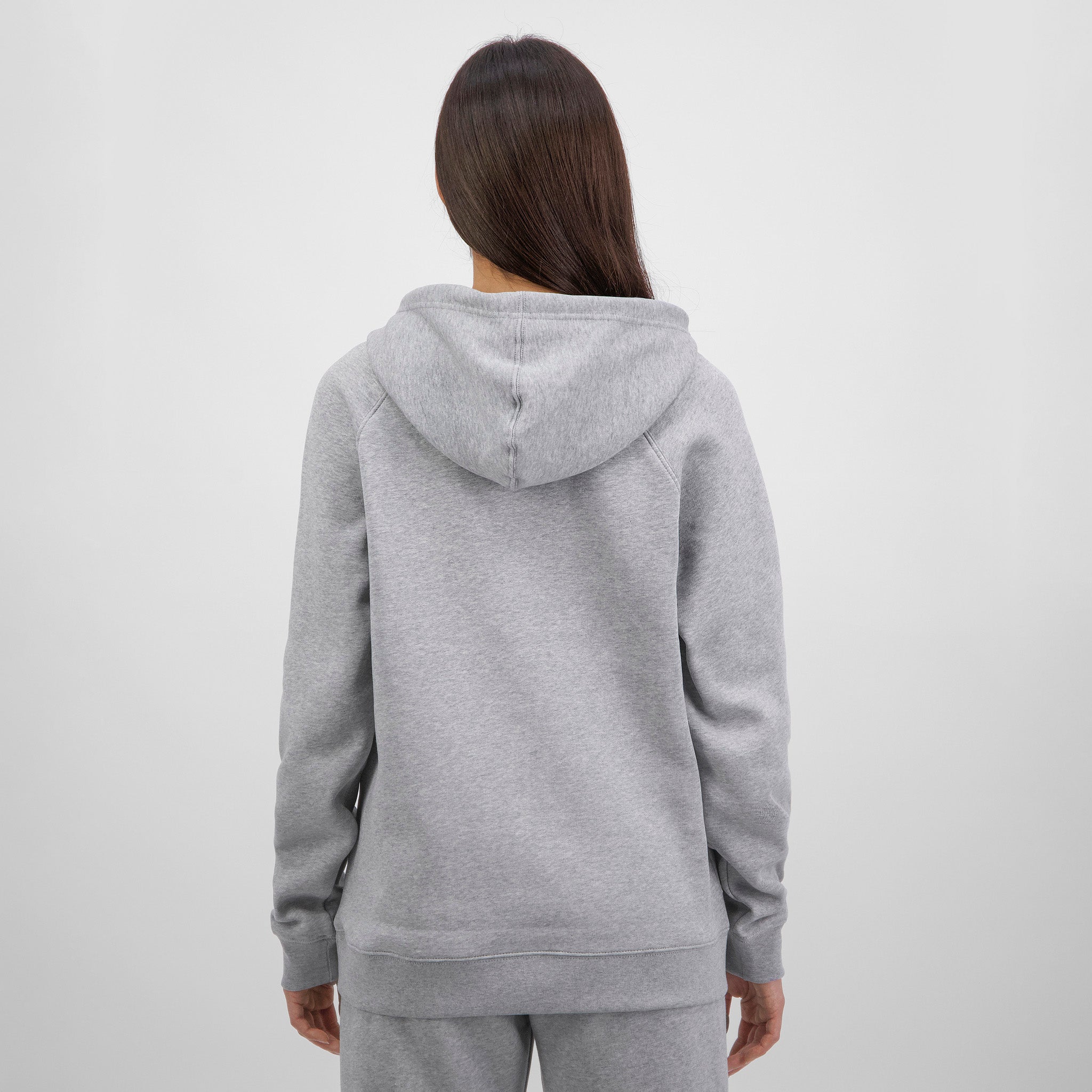 Grey Marle Womens Basis Hoodie