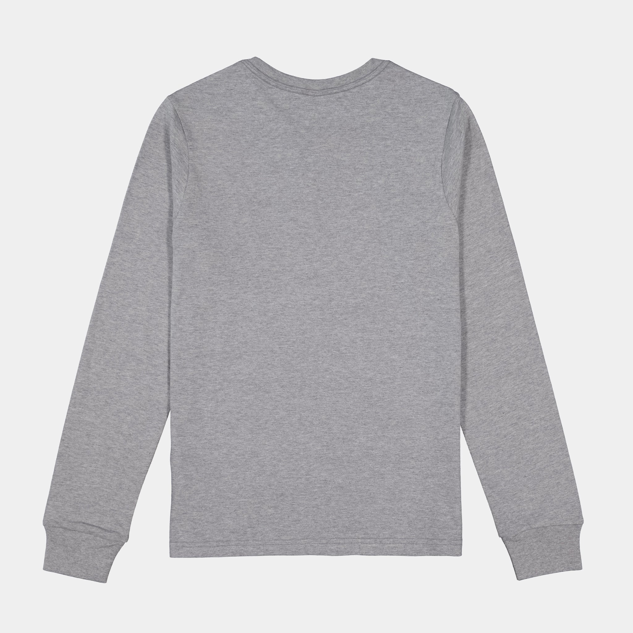 Grey Marle Womens Basis Long Sleeve Tee
