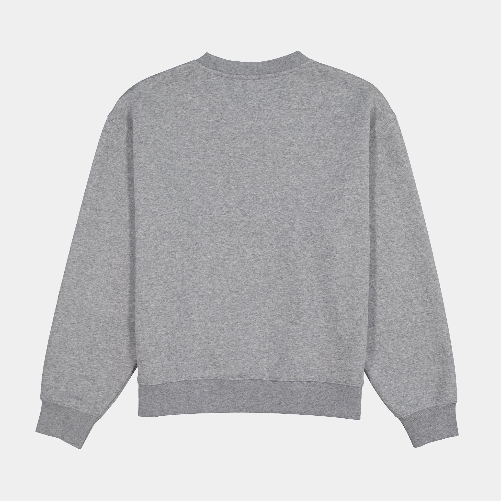 Grey Marle Womens Everyday Crew Sweatshirt