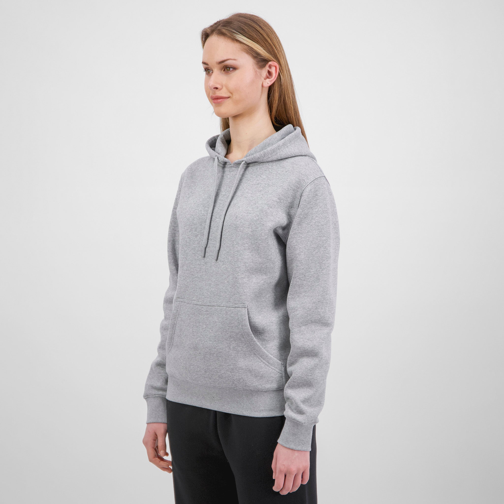 Grey Marle Womens Everyday Hoodie
