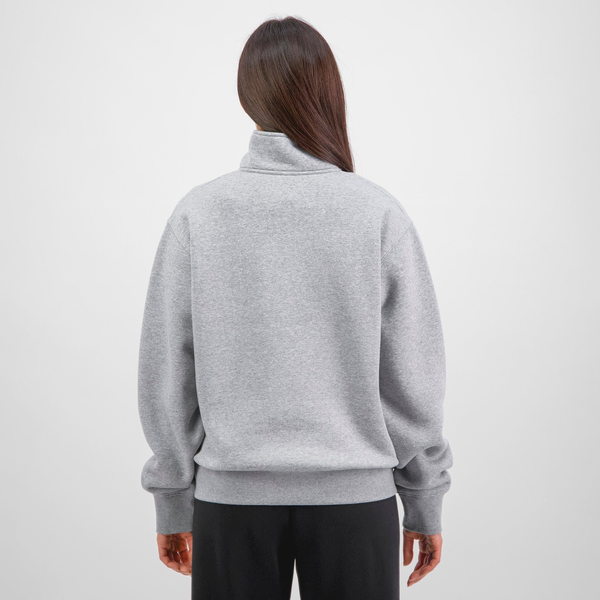 Grey Marle Womens Everyday 1/4 Zip