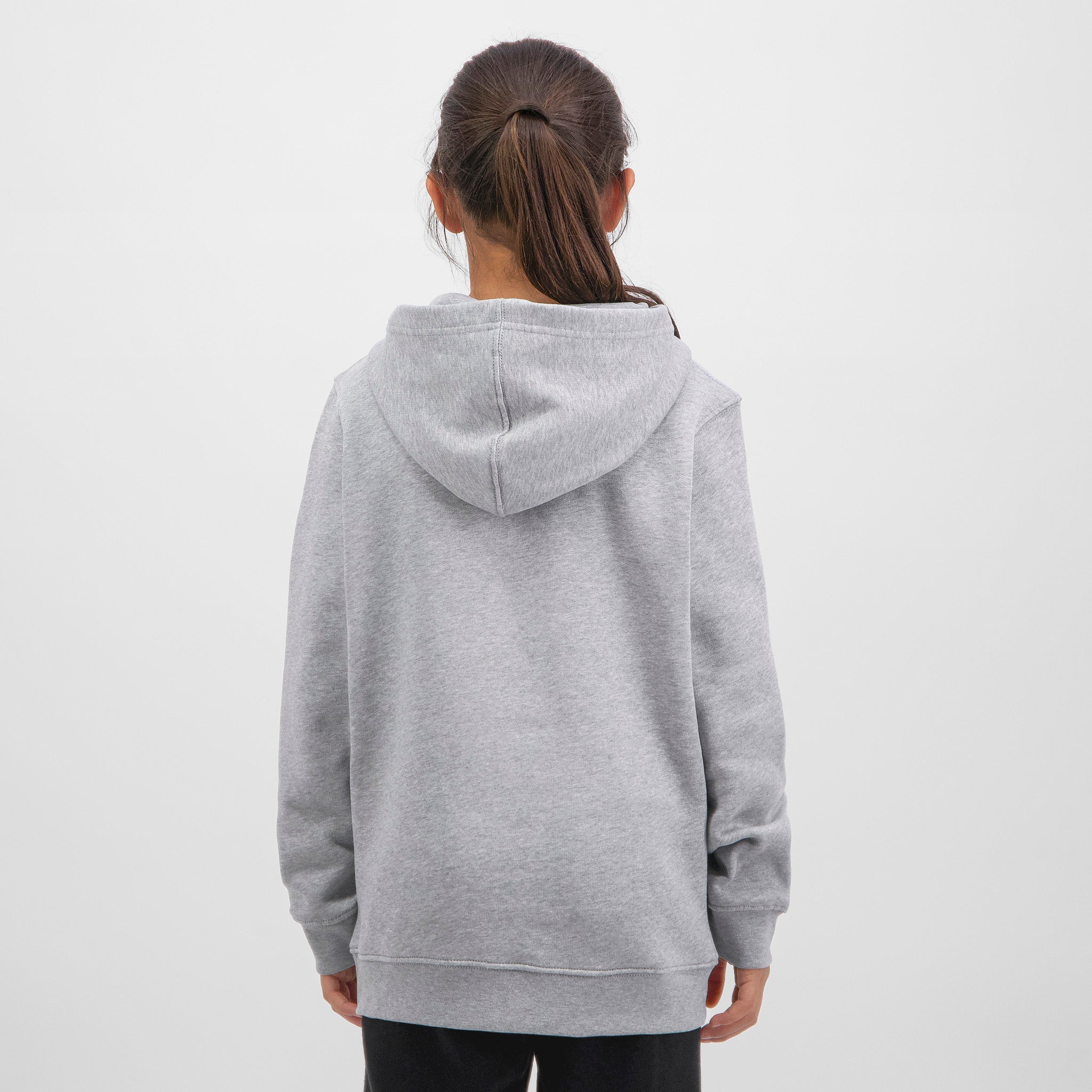 Grey Marle Youth Basis Hoodie