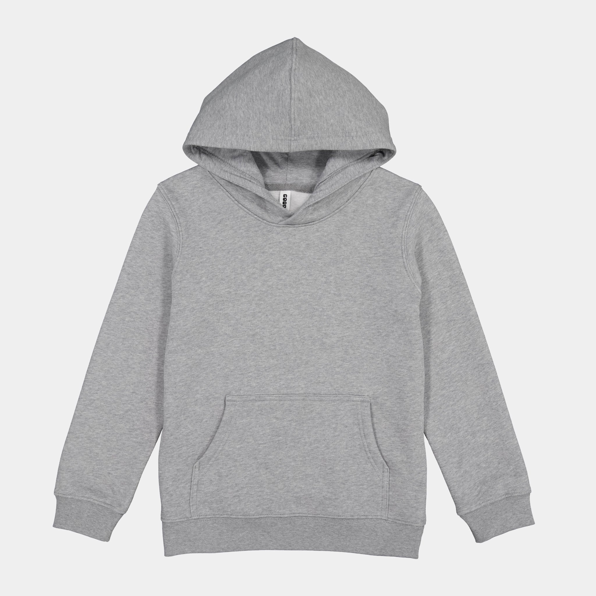 Grey Marle Kids Basis Hoodie