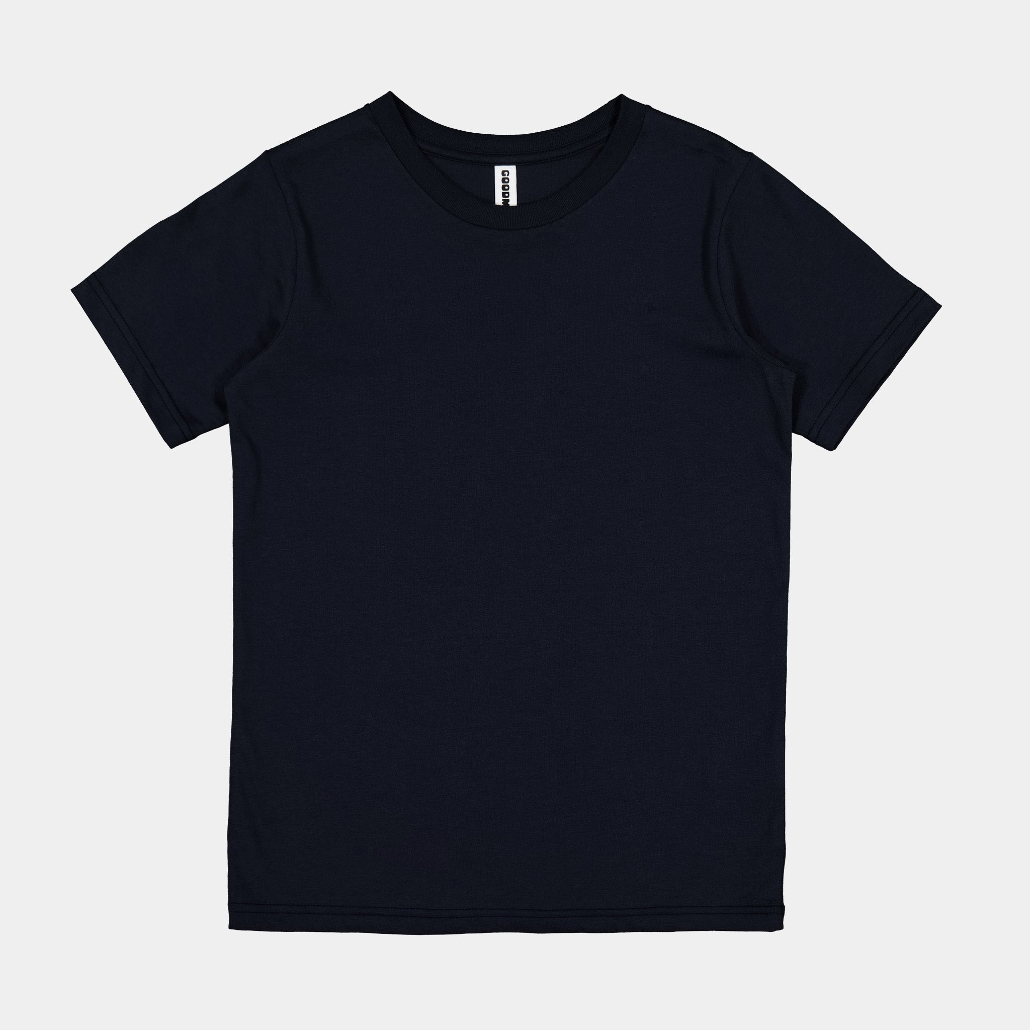 Navy Kids Basis Short Sleeve Tee