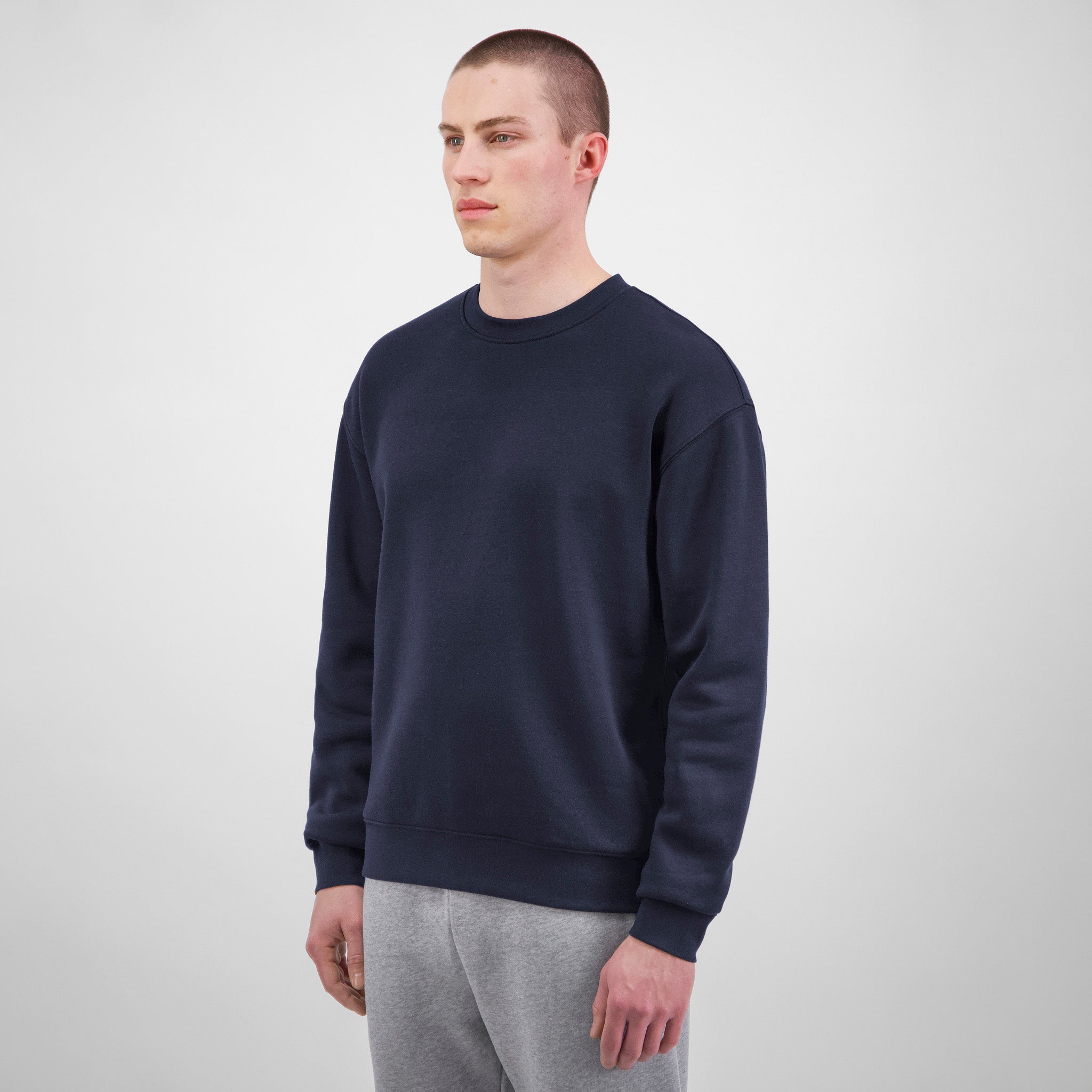 Navy Mens Everyday Crew Sweatshirt