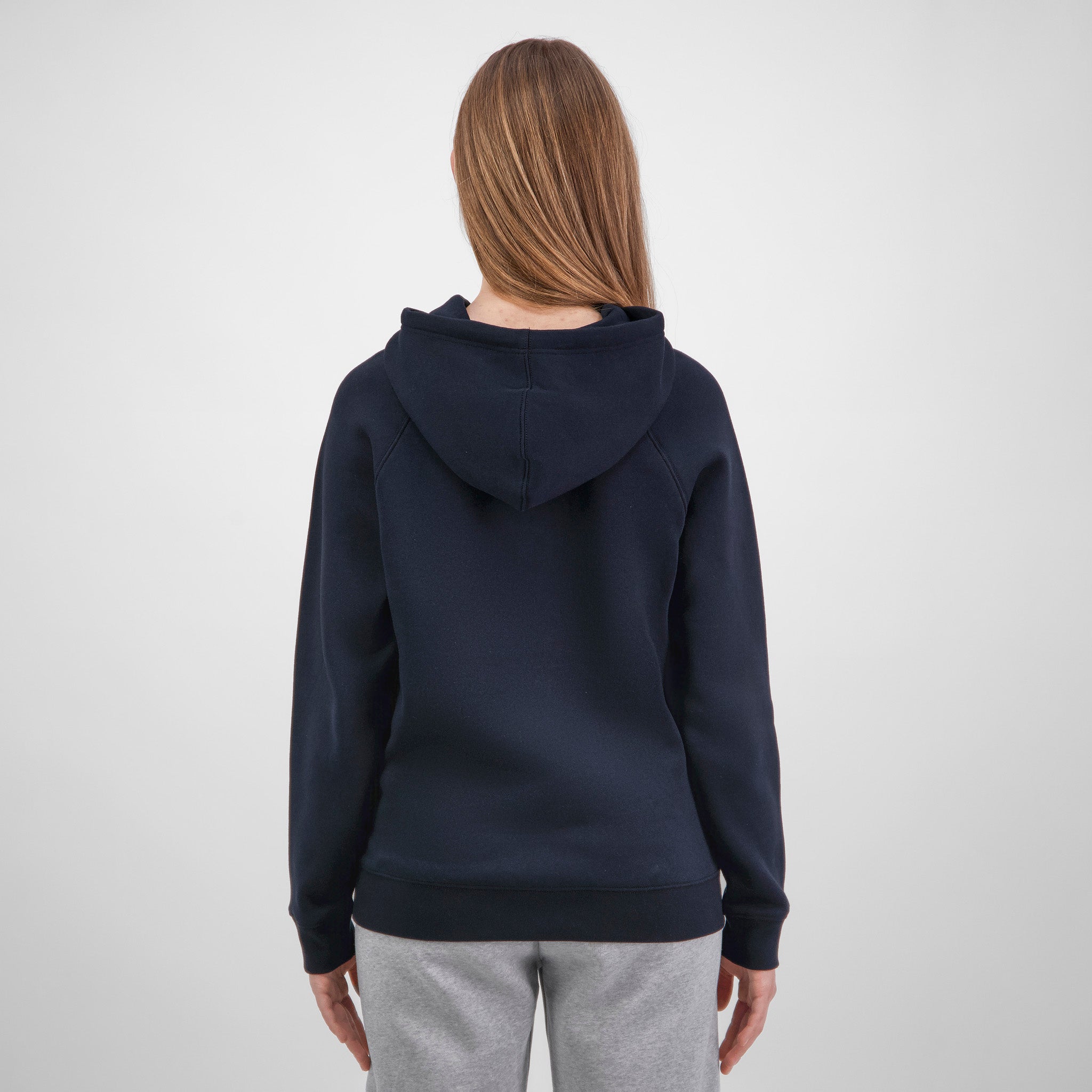 Navy Womens Basis Hoodie