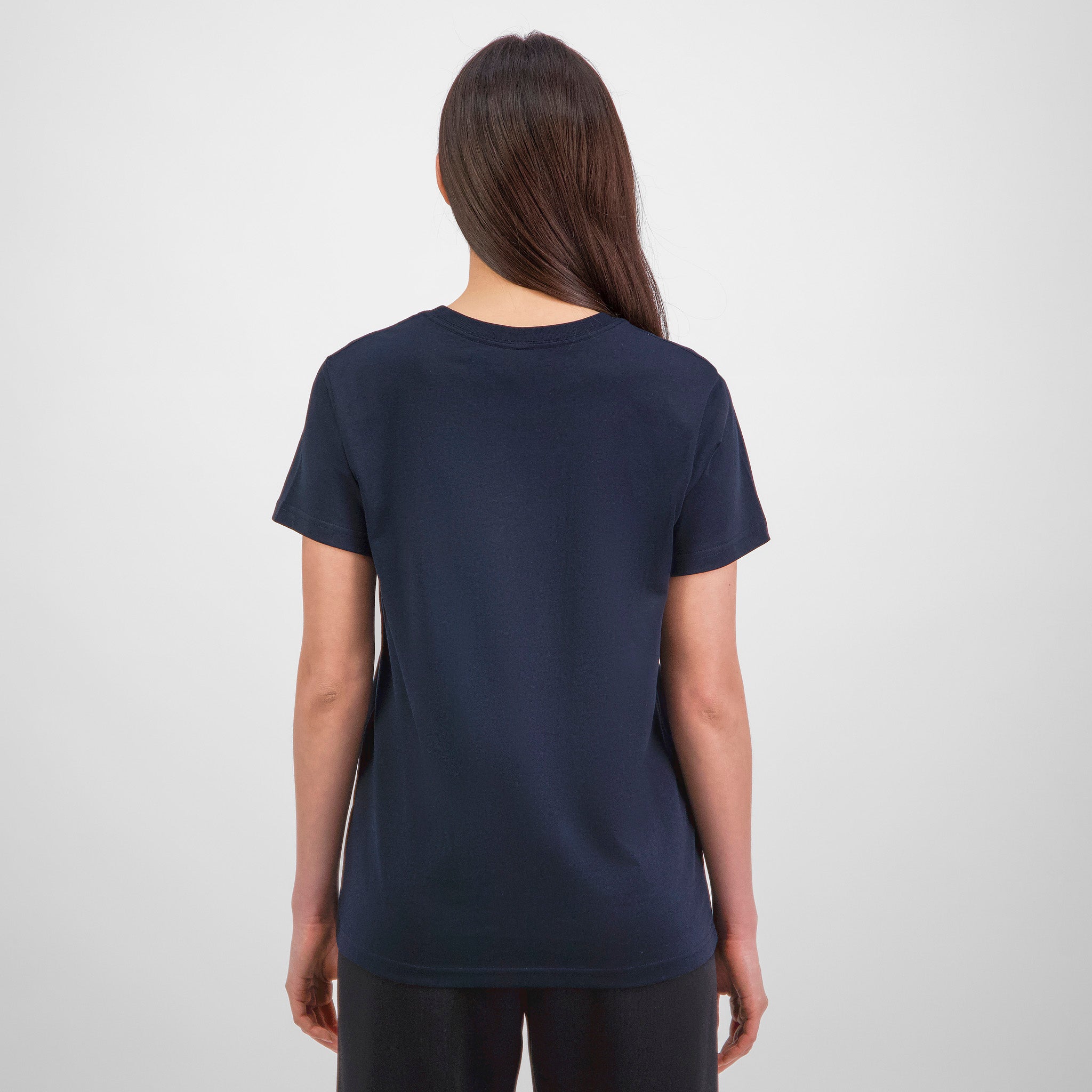 Navy Womens Basis Short Sleeve Tee