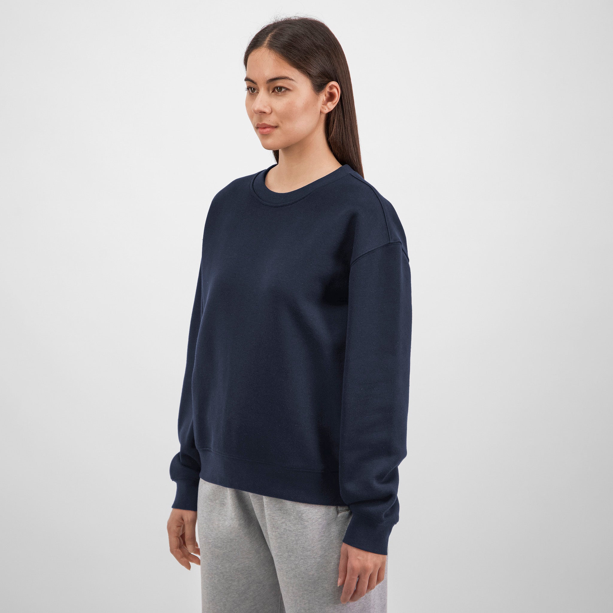 Navy Womens Everyday Crew Sweatshirt