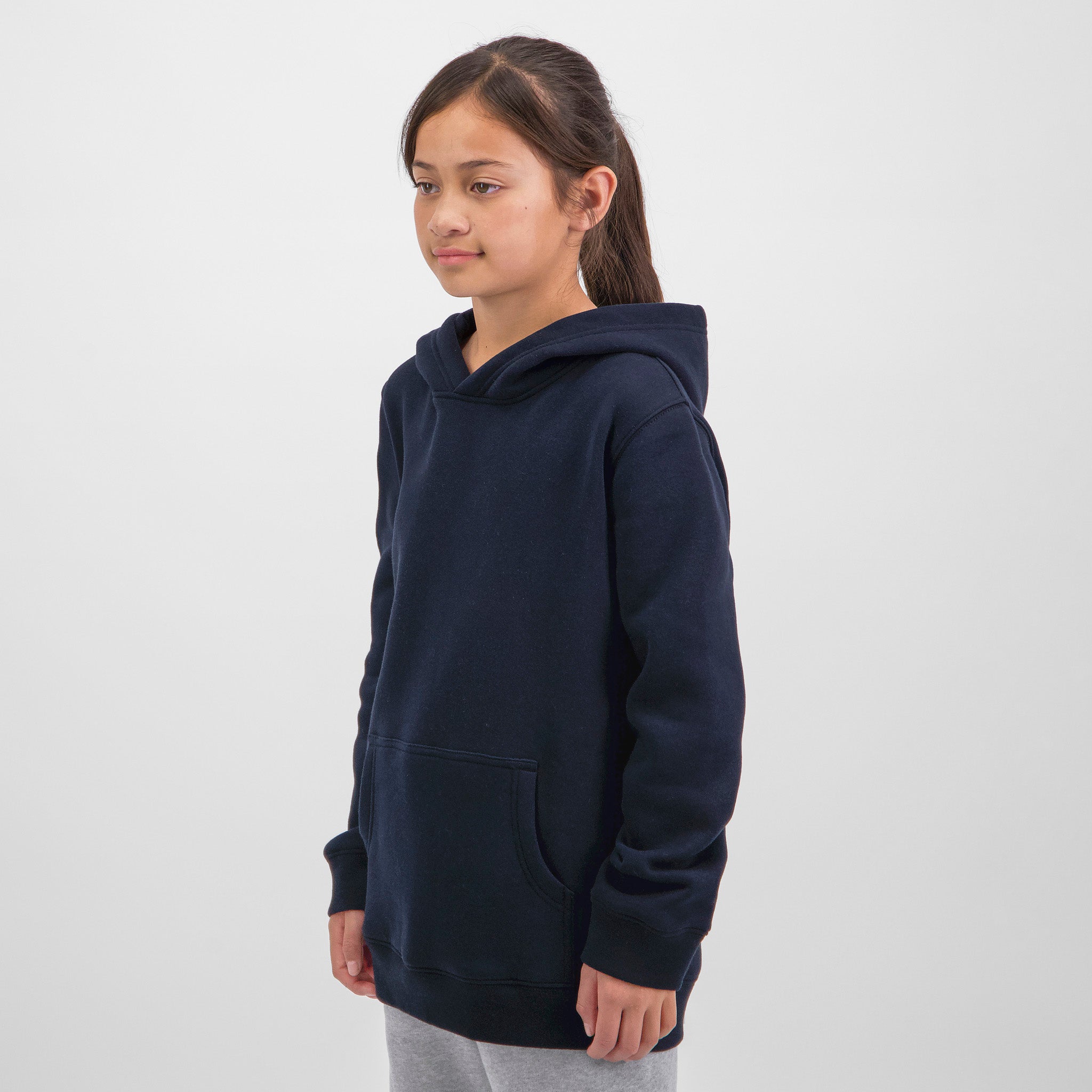 Navy Kids Basis Hoodie