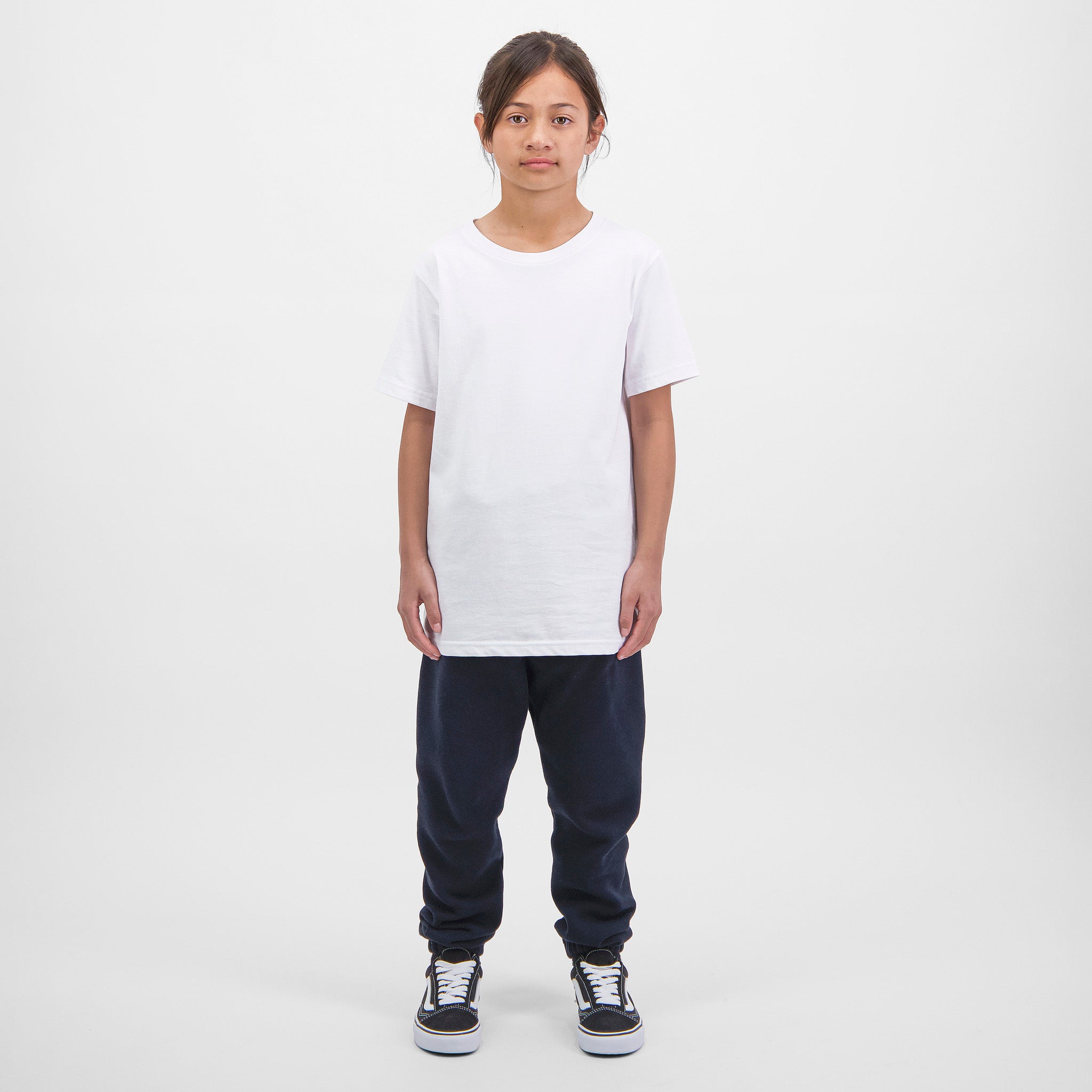 Navy Kids Basis Track Pant
