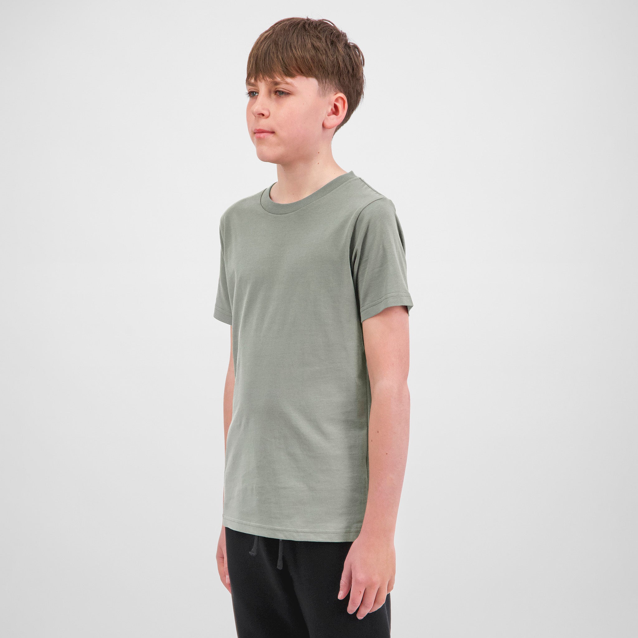 Pistachio Youth Basis Short Sleeve Tee