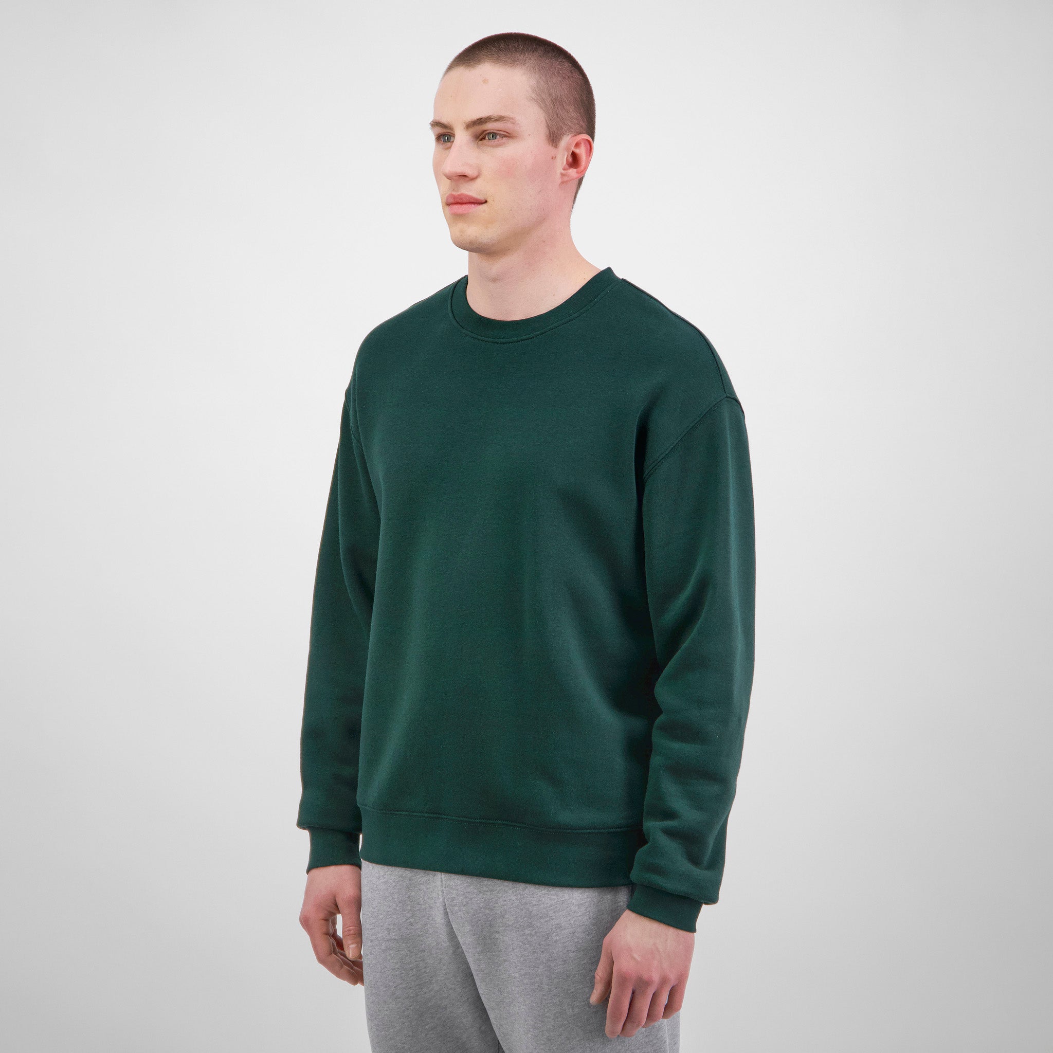 Scarab Green Mens Everyday Crew Sweatshirt