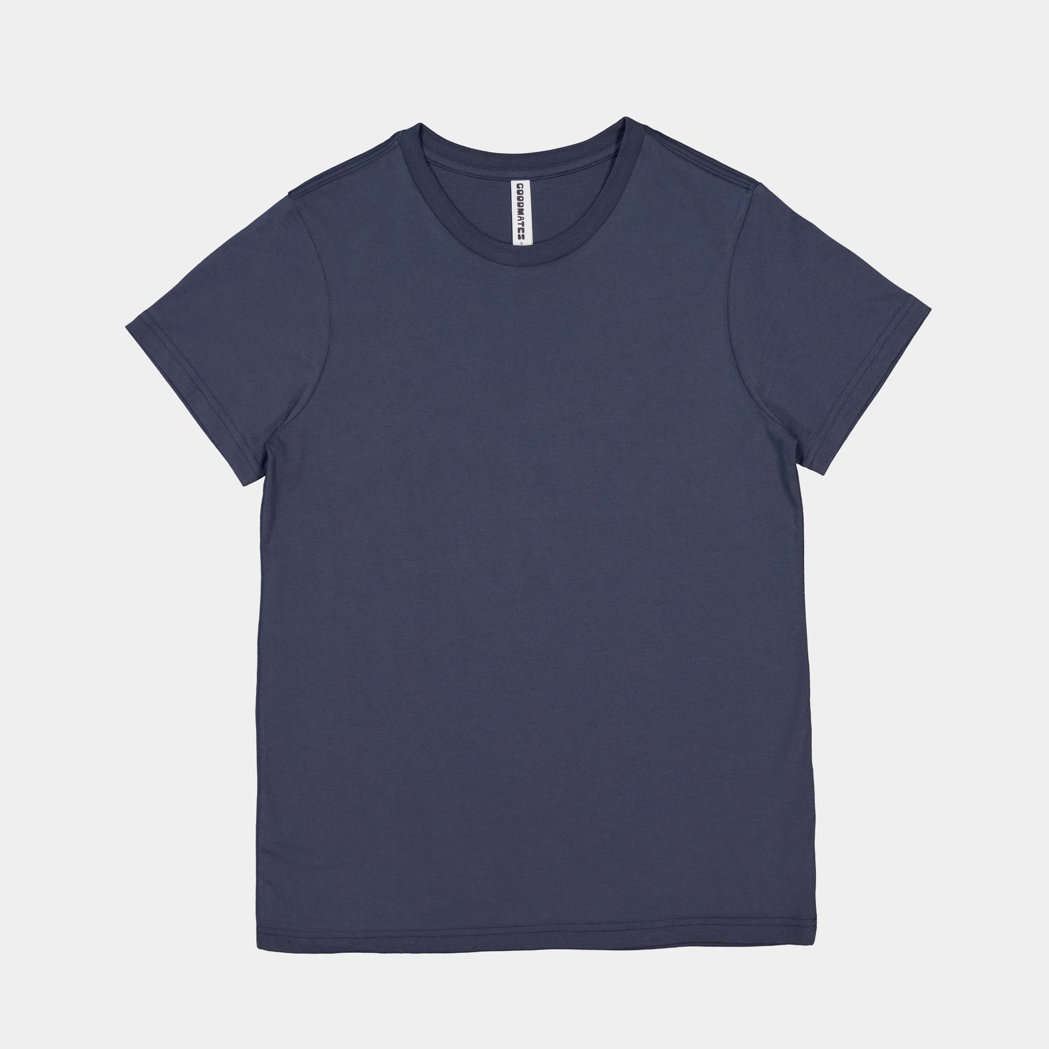 Steel Blue Womens Basis Short Sleeve Tee