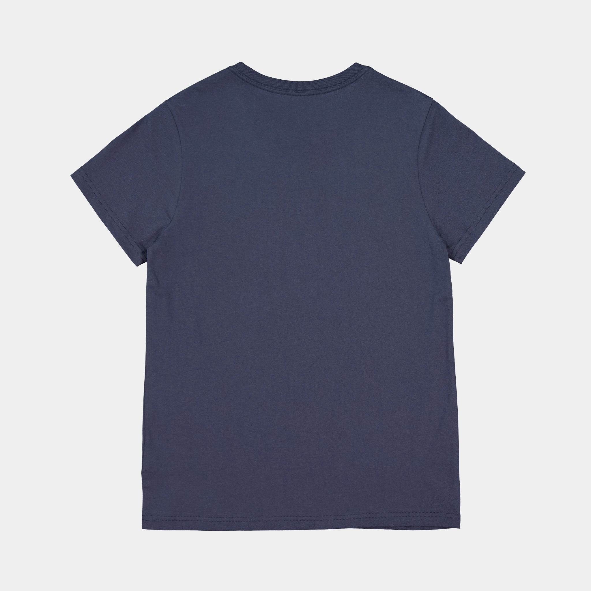 Steel Blue Womens Basis Short Sleeve Tee