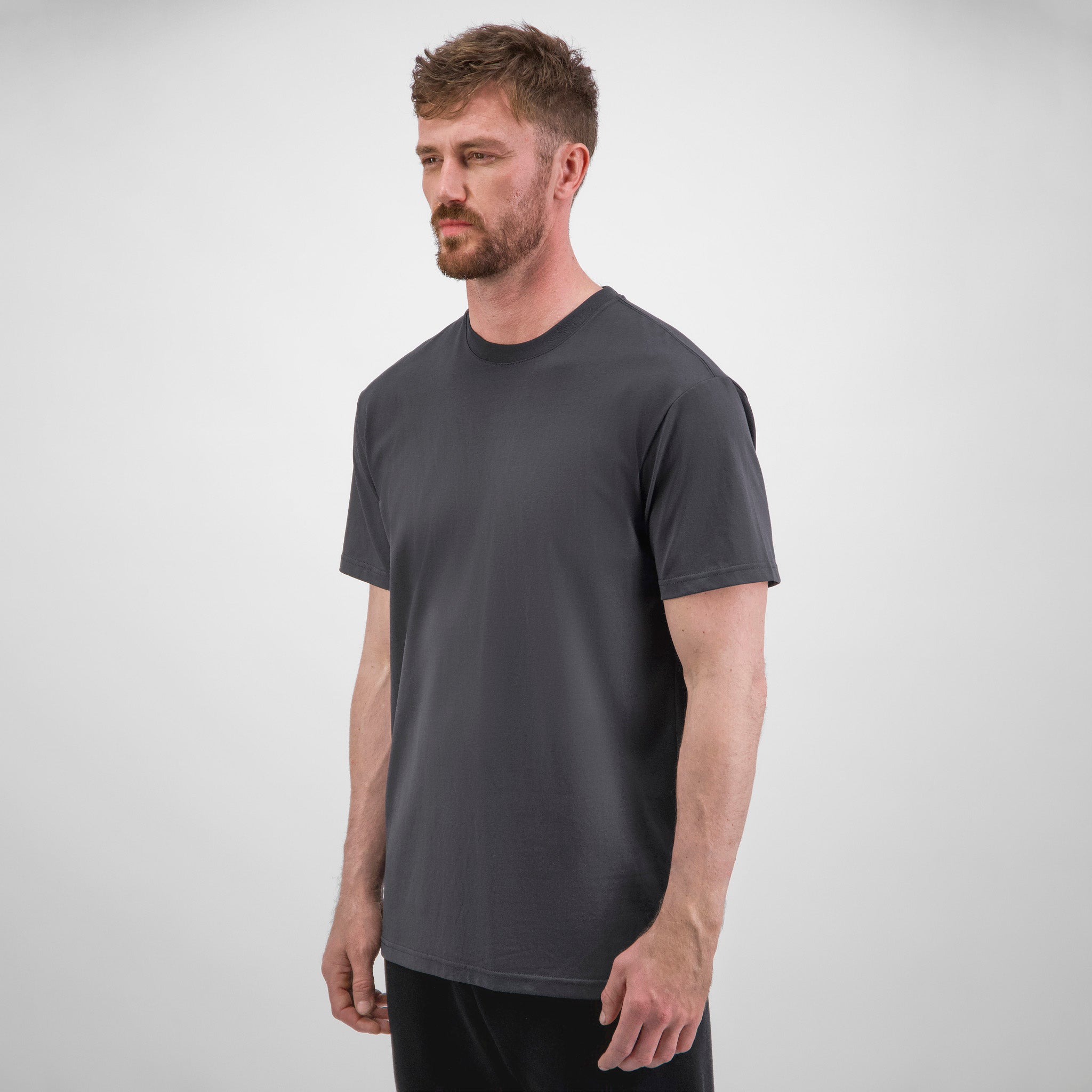 Washed Black Mens Everyday Short Sleeve Tee