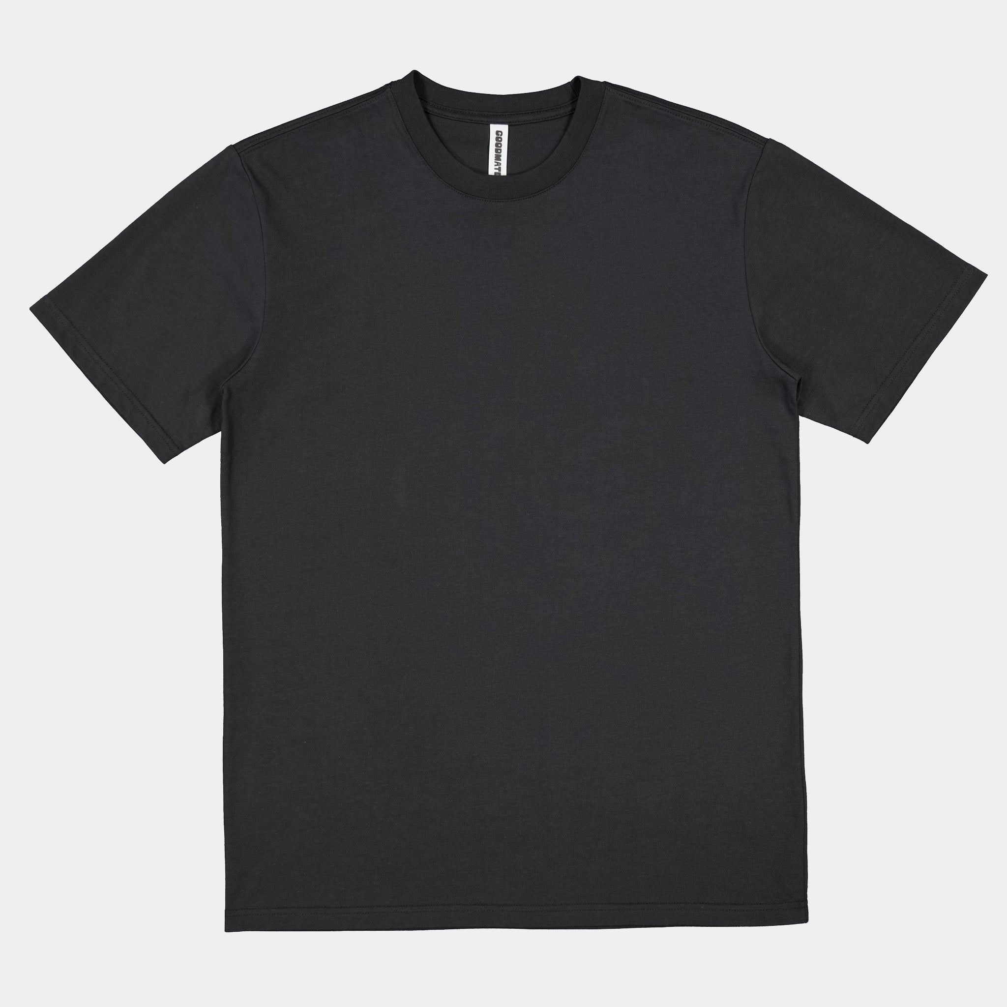Washed Black Mens Everyday Short Sleeve Tee