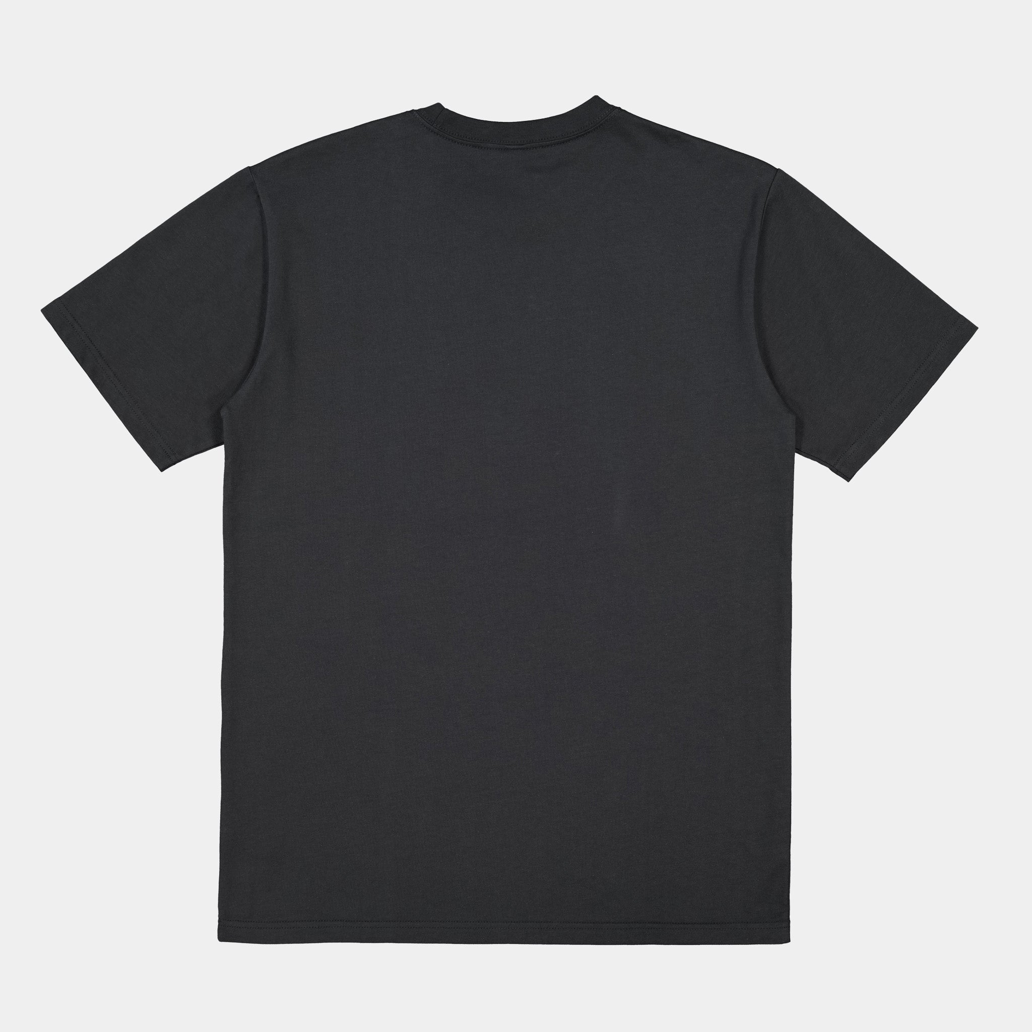 Washed Black Mens Everyday Short Sleeve Tee