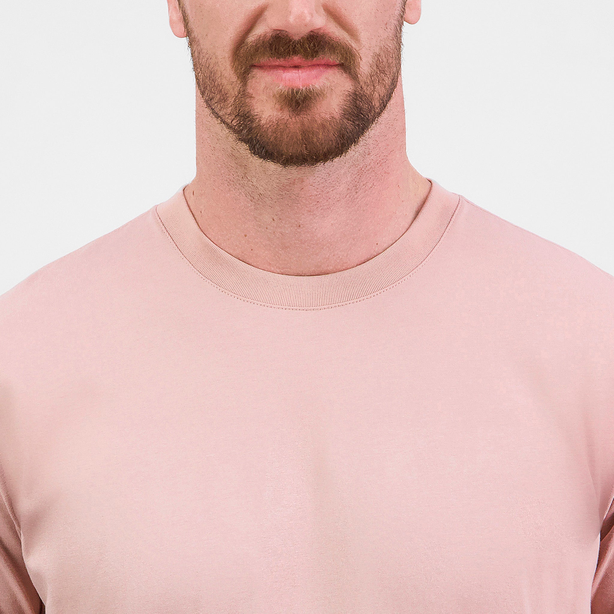 Washed Pink Mens Everyday Short Sleeve Tee