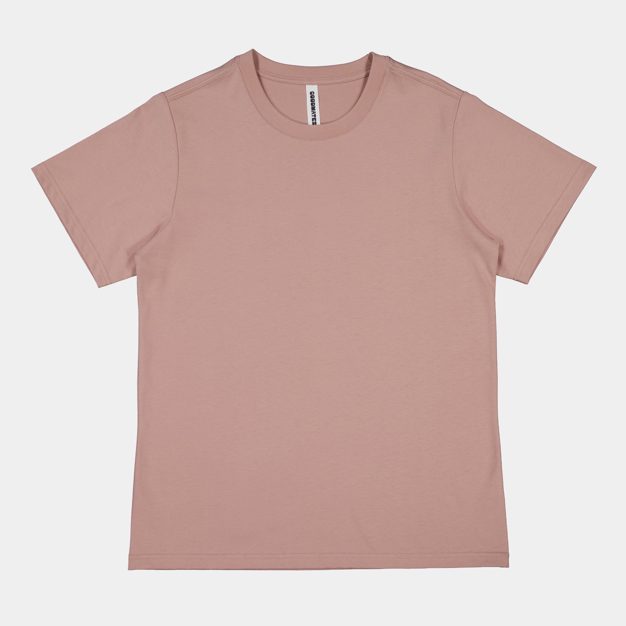 Washed Pink Womens Everyday Short Sleeve Tee