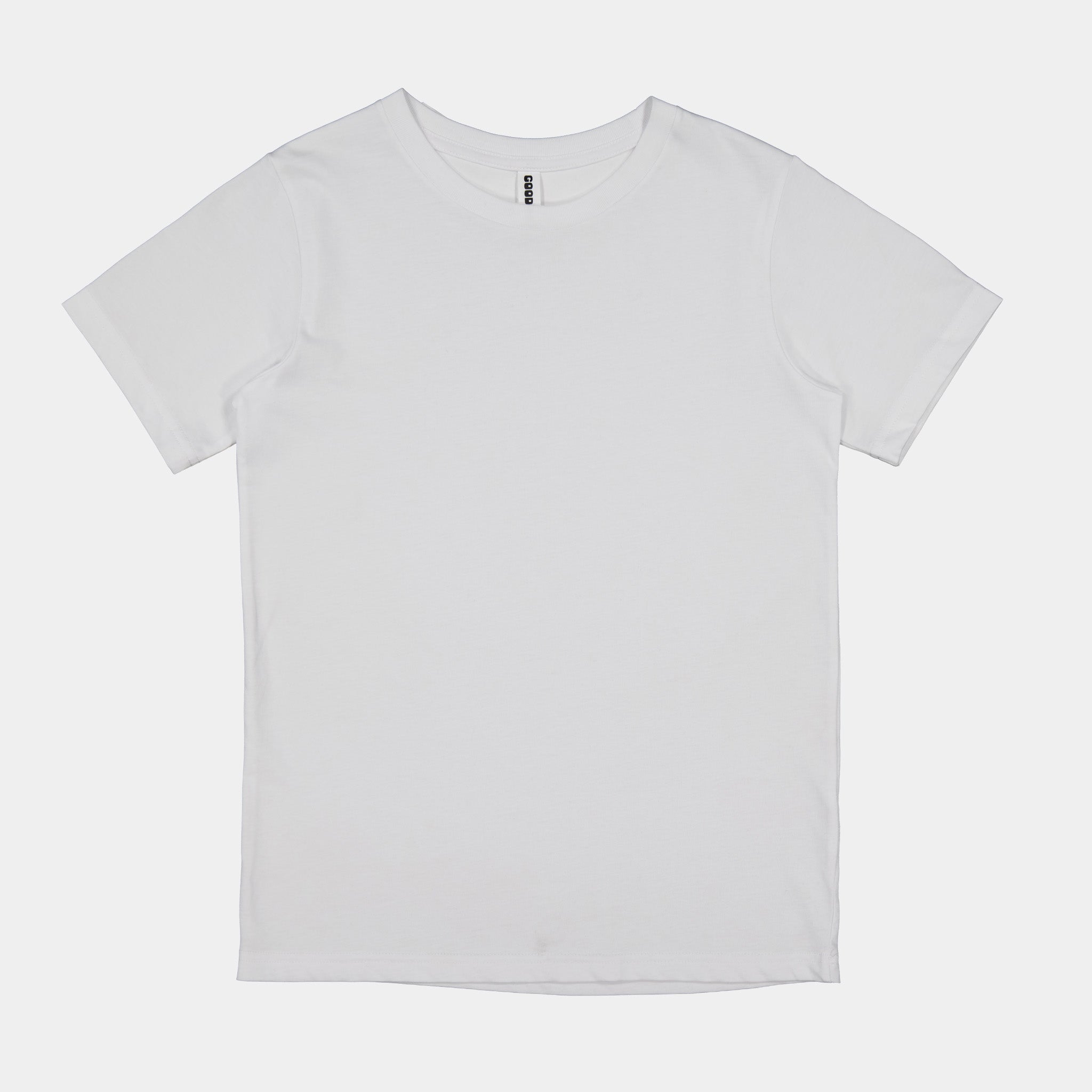 White Kids Basis Short Sleeve Tee