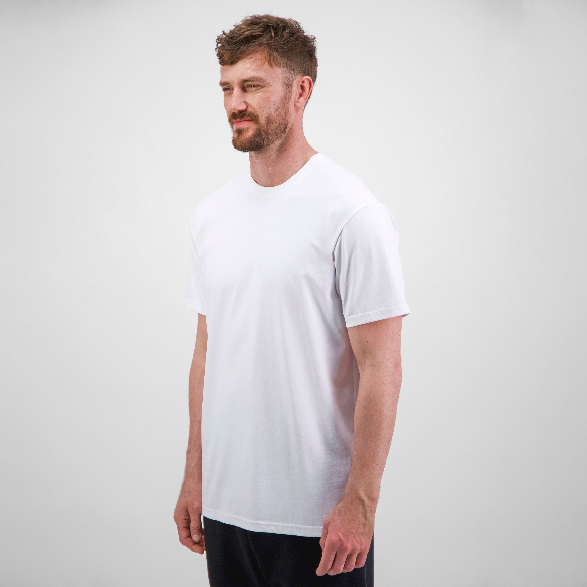 White Mens Everyday Short Sleeve Tee