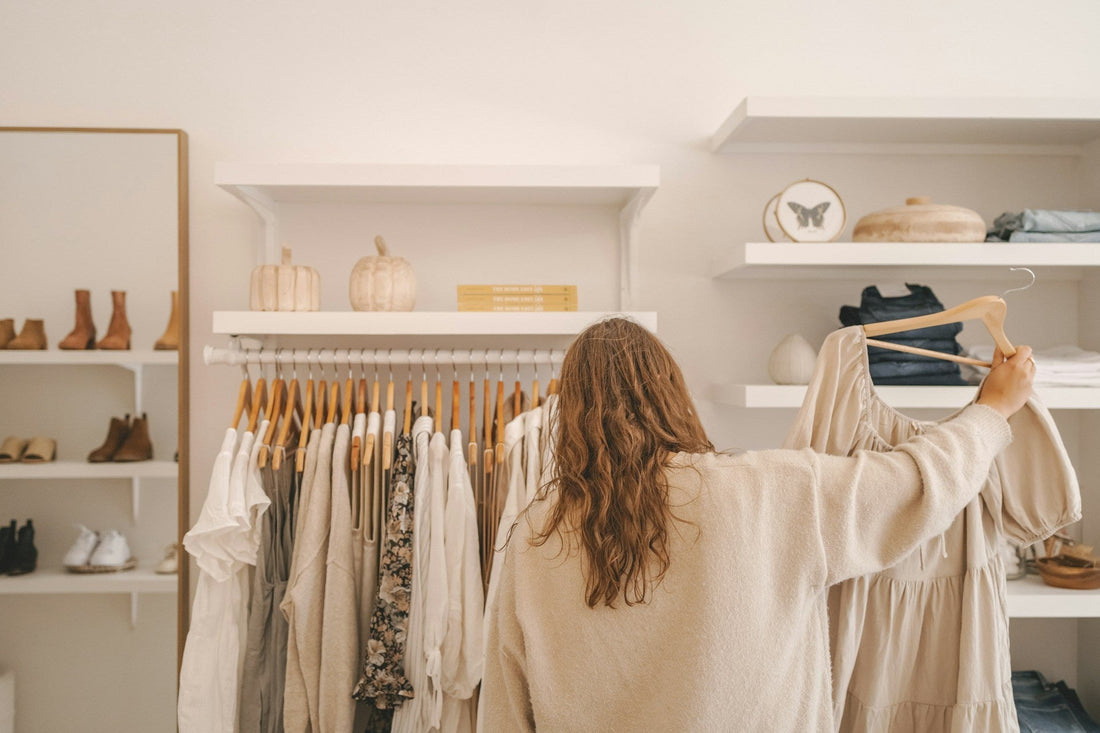 woman's wardrobe
