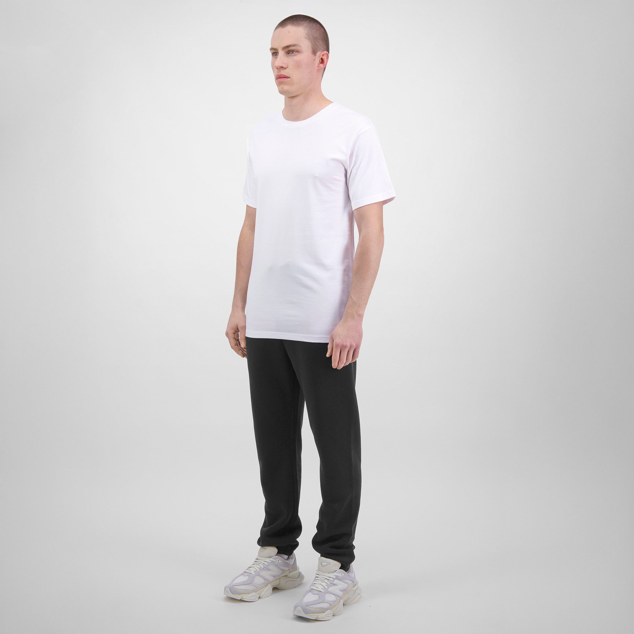Black Mens Basis Track Pant