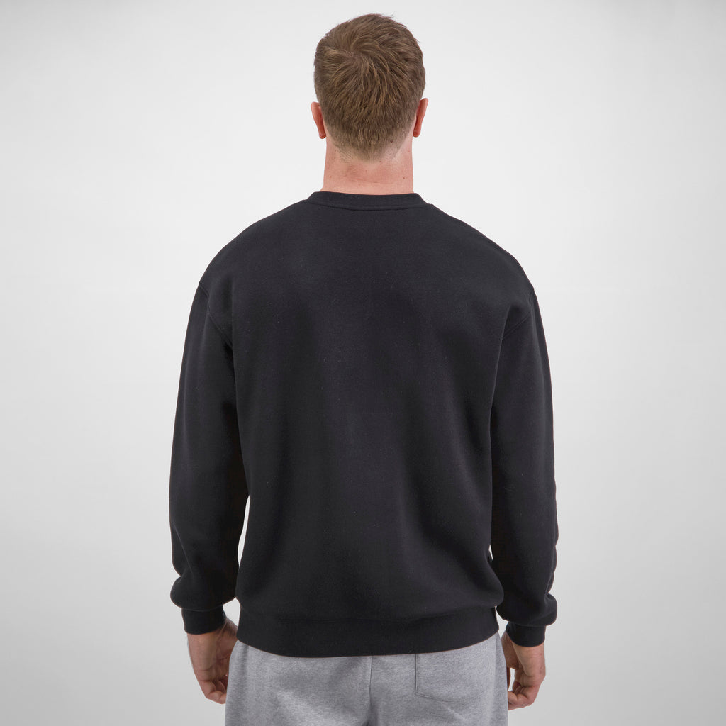Black Mens Everyday Crew Sweatshirt