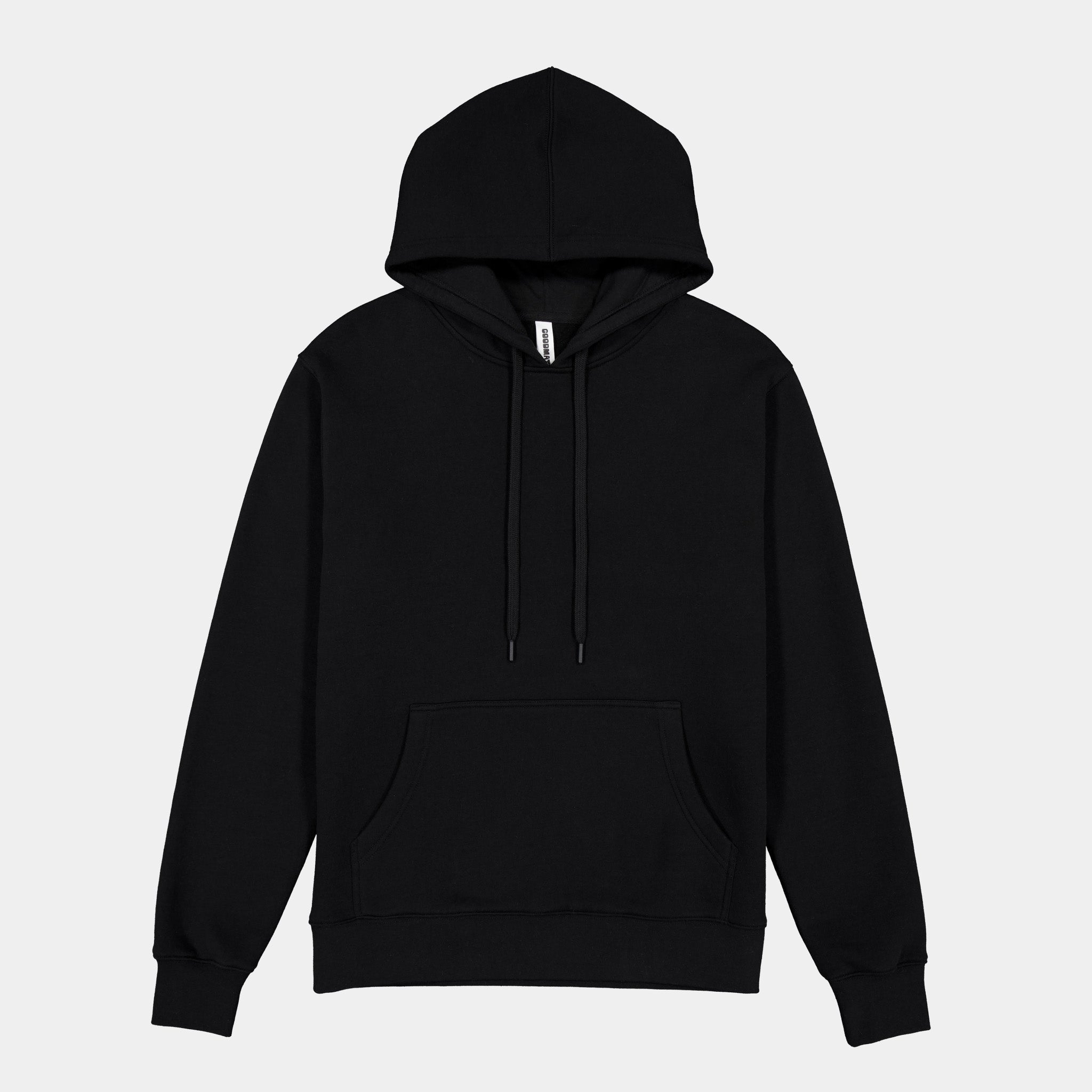 Black Mens Everyday Hoodie