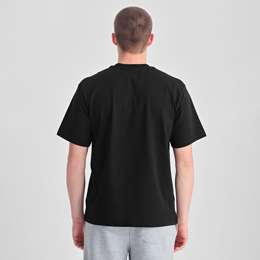 Black Everyday Mens Box Tee