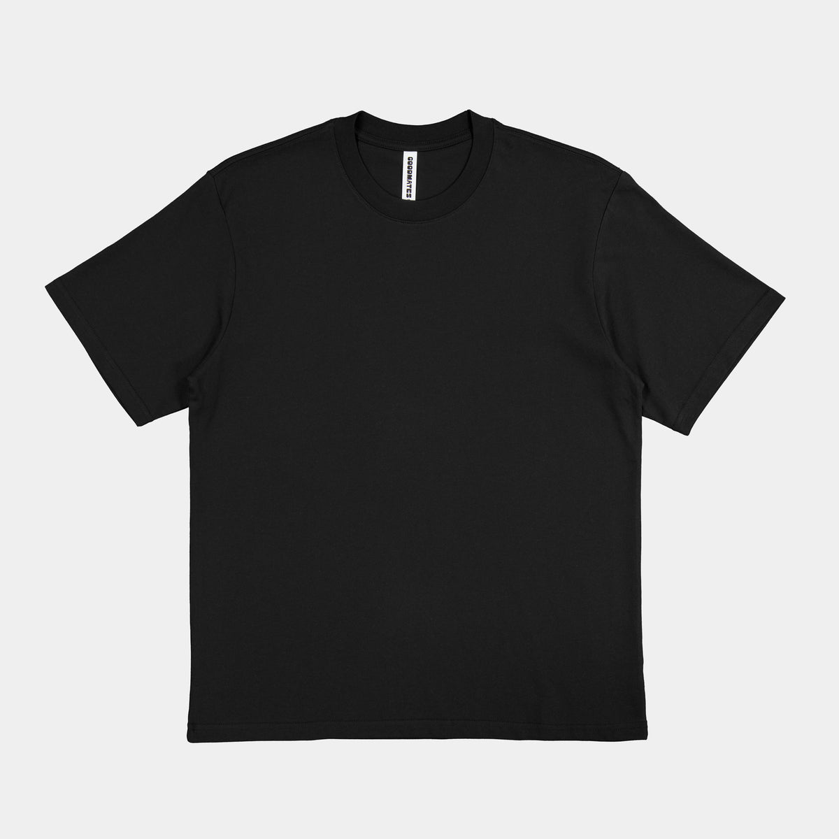 Black Everyday Mens Box Tee