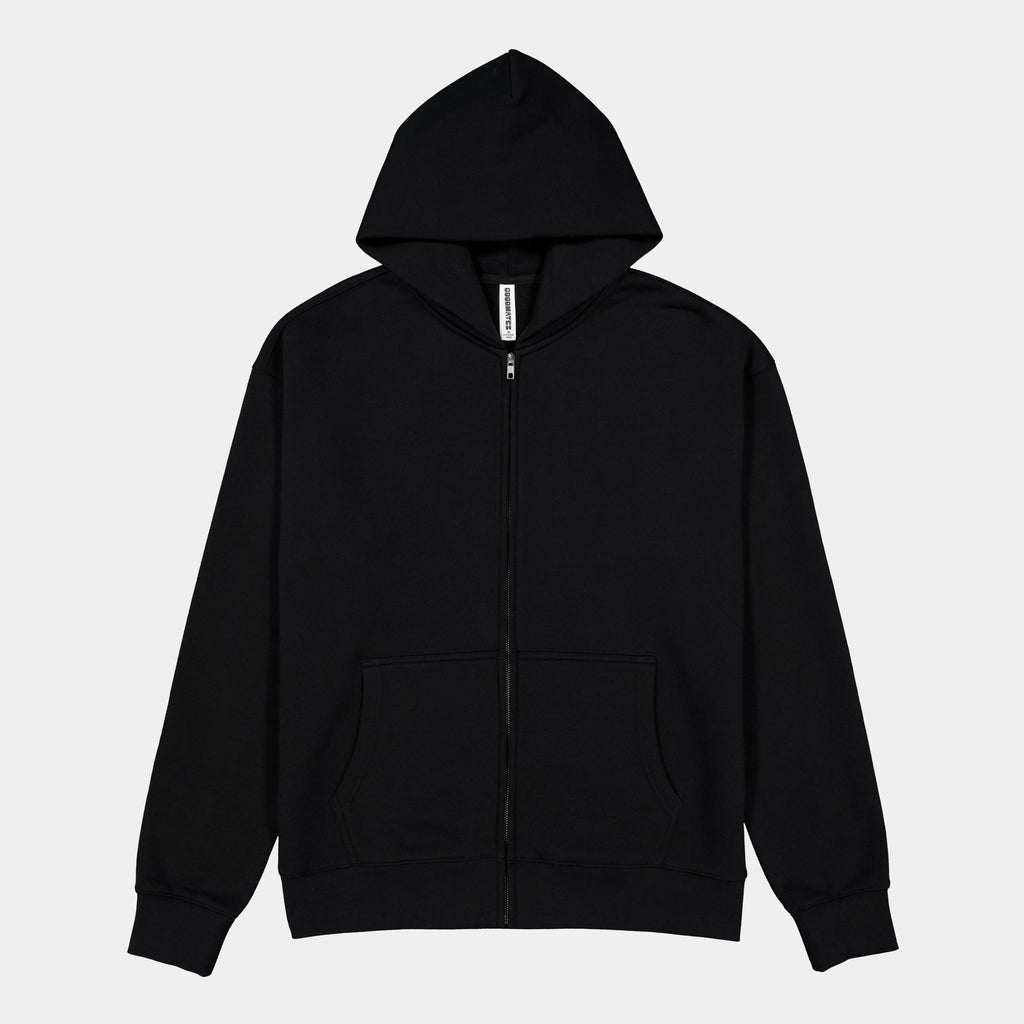 Black Mens Everyday Zip Hoodie