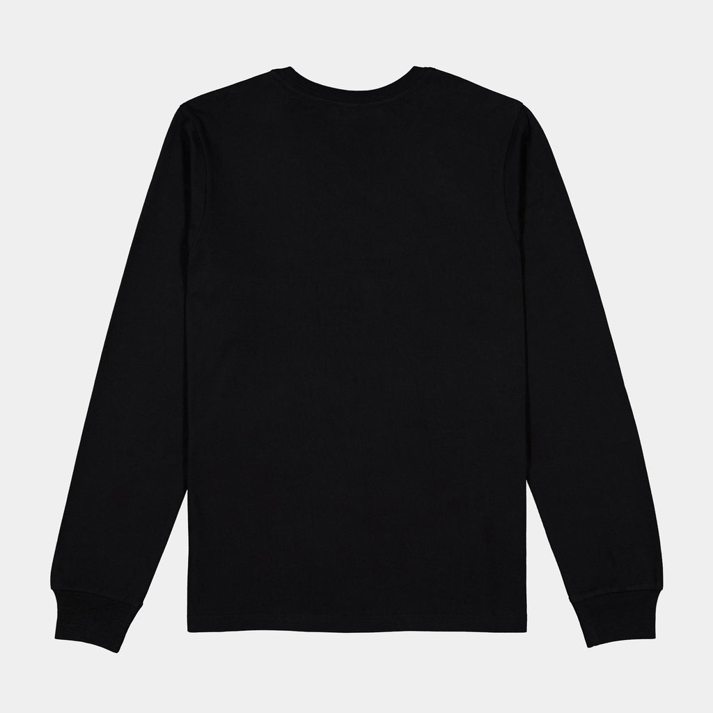 Black Womens Basis Long Sleeve Tee