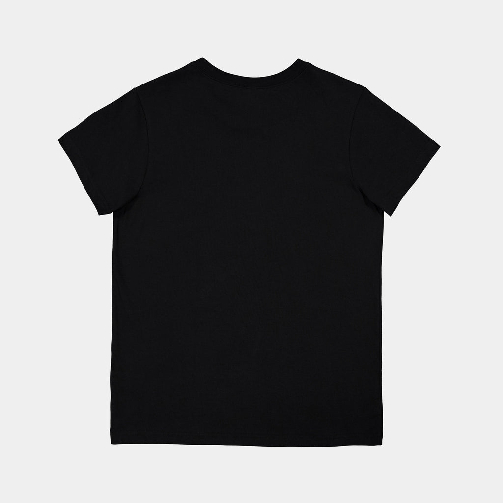 Black Womens Basis Short Sleeve Tee