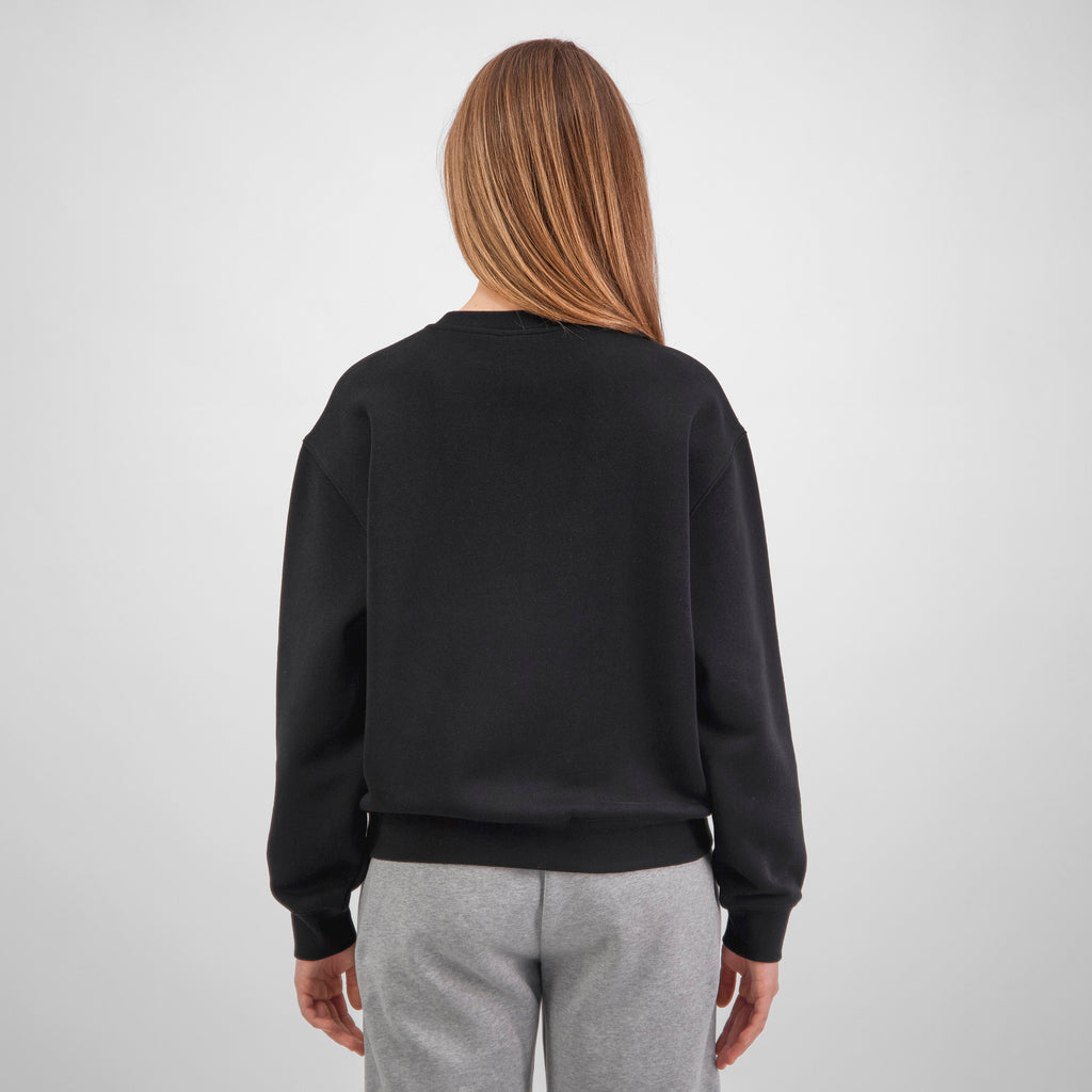 Black Womens Everyday Crew Sweatshirt