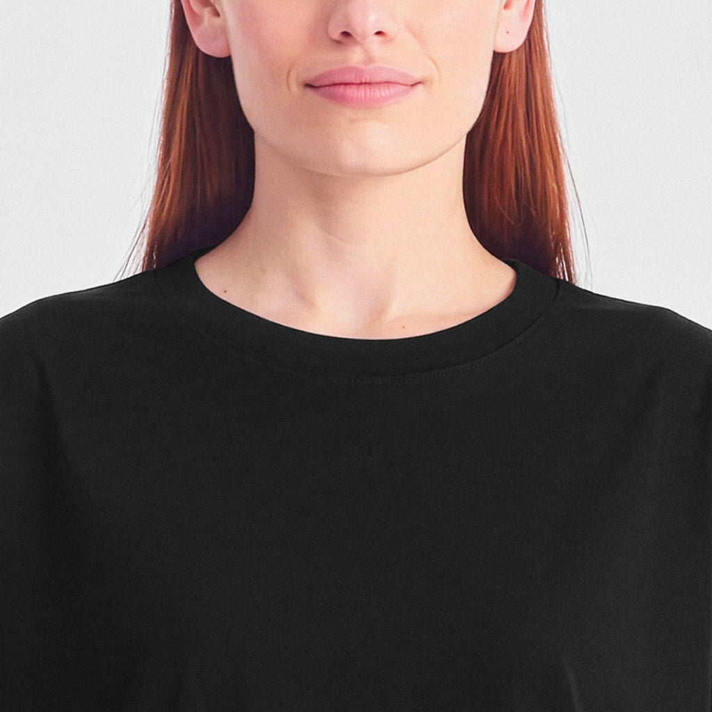 Black Everyday Womens Box Tee
