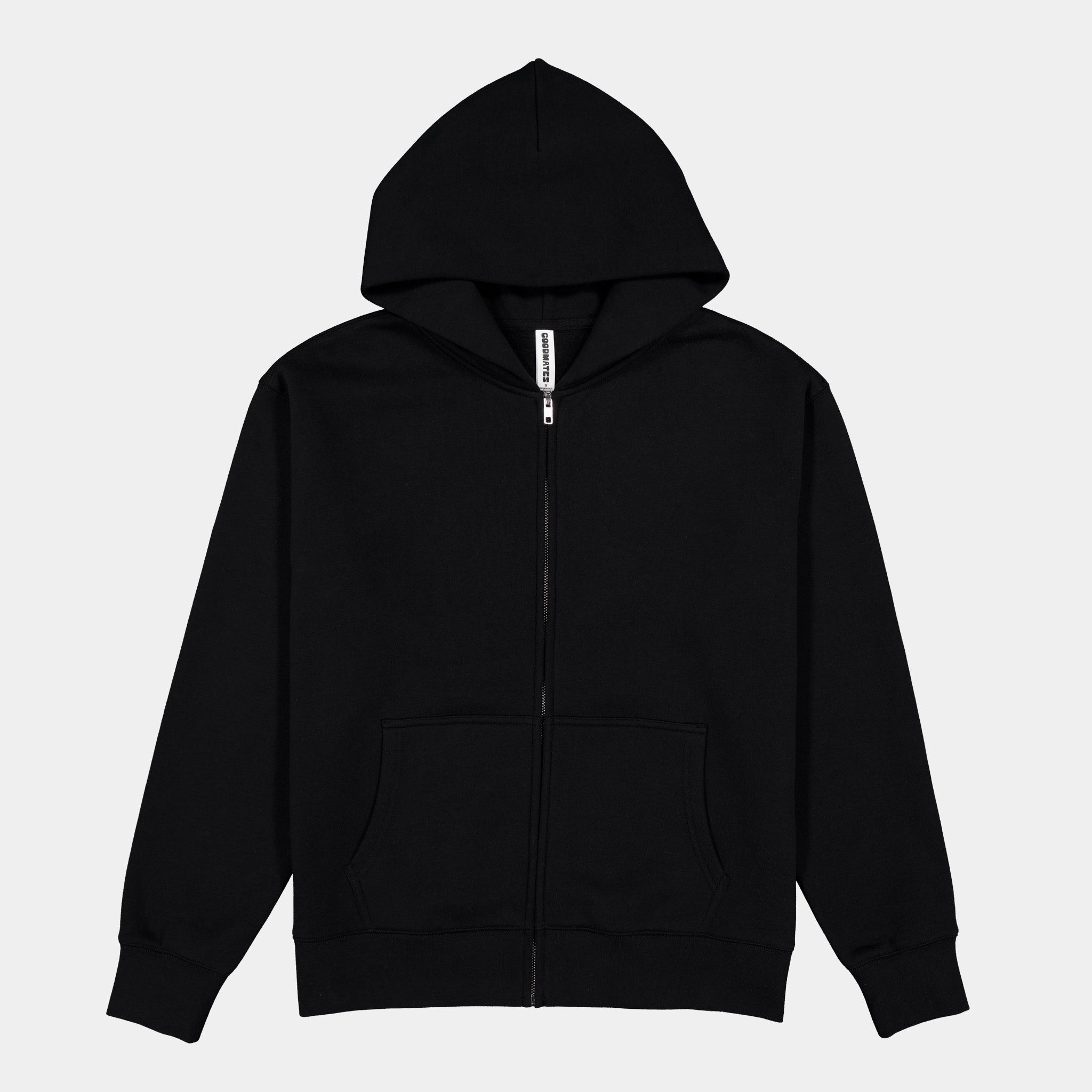 Black Womens Everyday Zip Hoodie