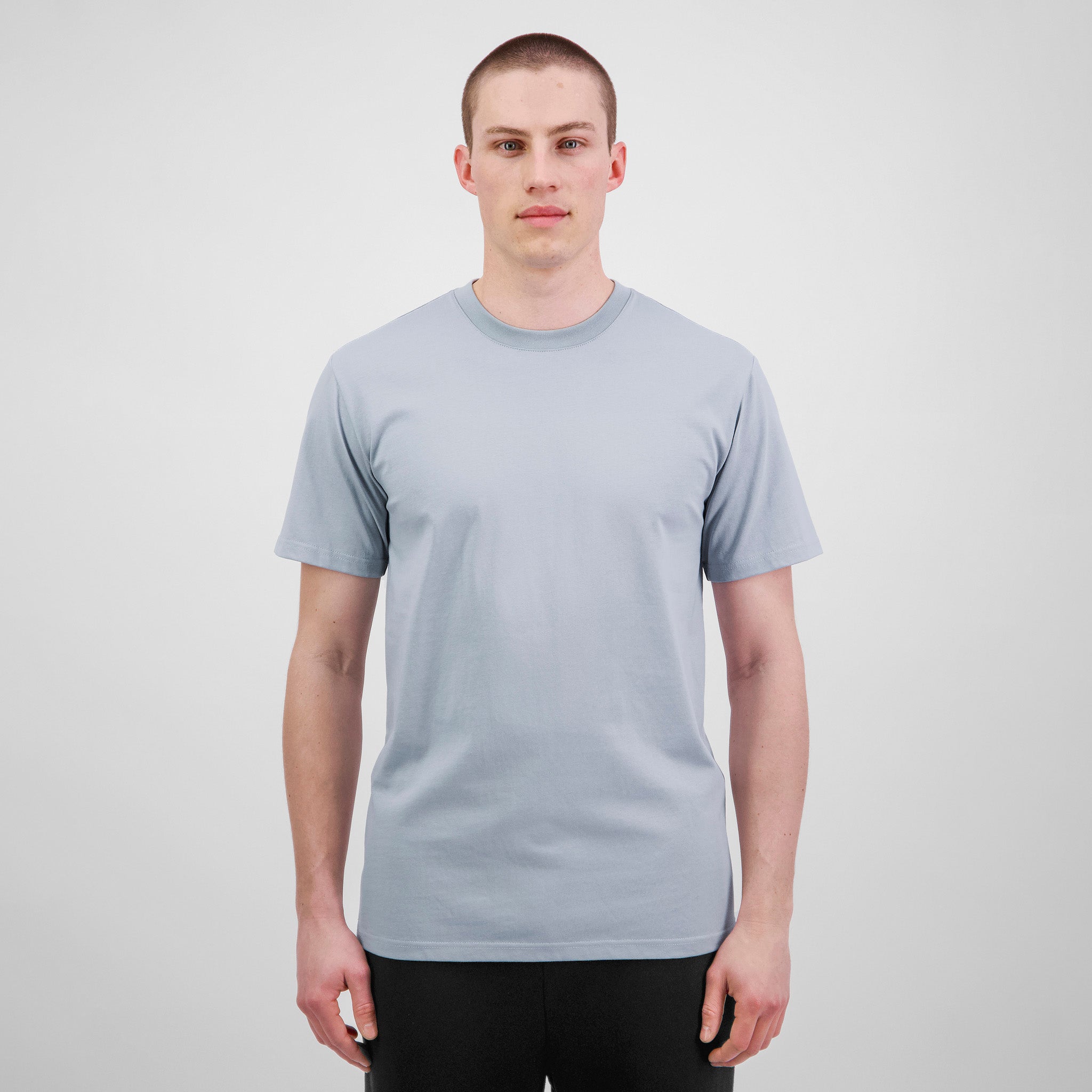 Dusty Blue Mens Everyday Short Sleeve Tee