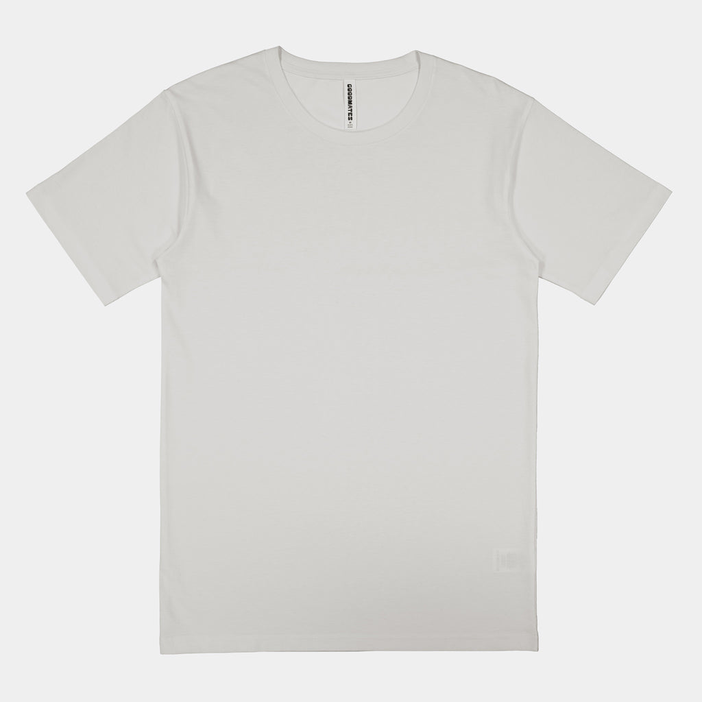 Ecru Mens Basis Short Sleeve Tee