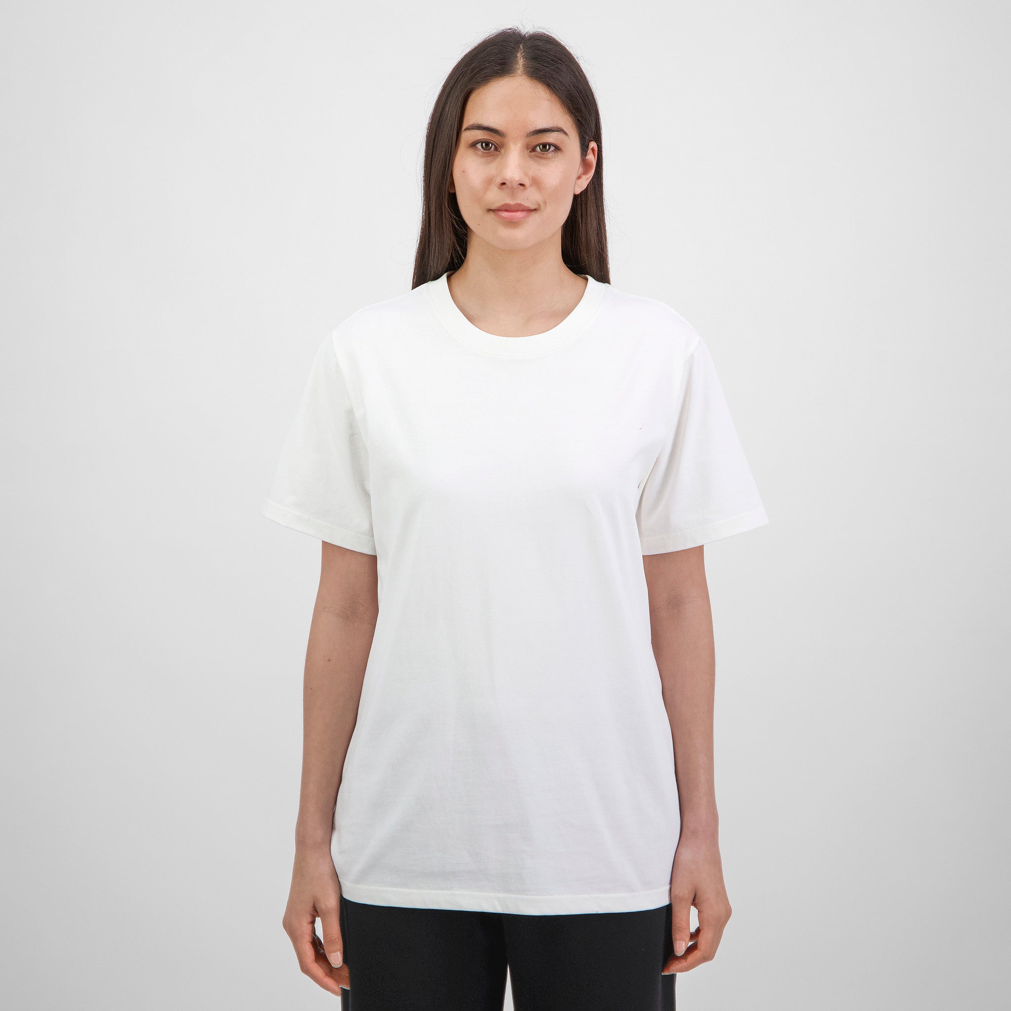 Ecru Womens Everyday Short Sleeve Tee