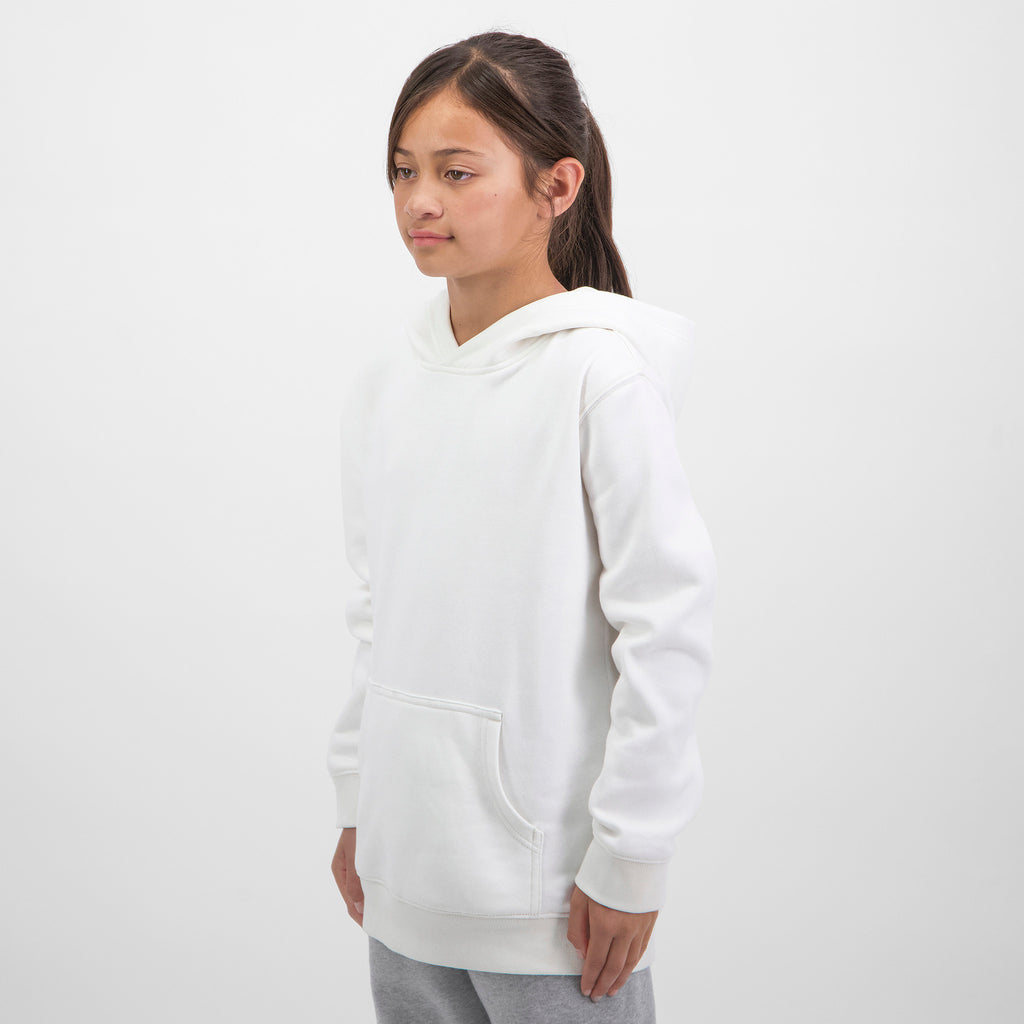 Ecru Youth Basis Hoodie