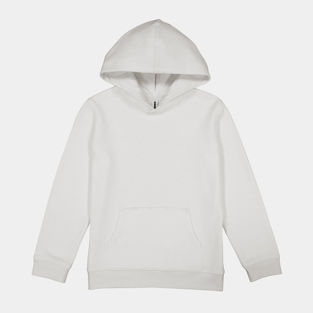 Ecru Youth Basis Hoodie